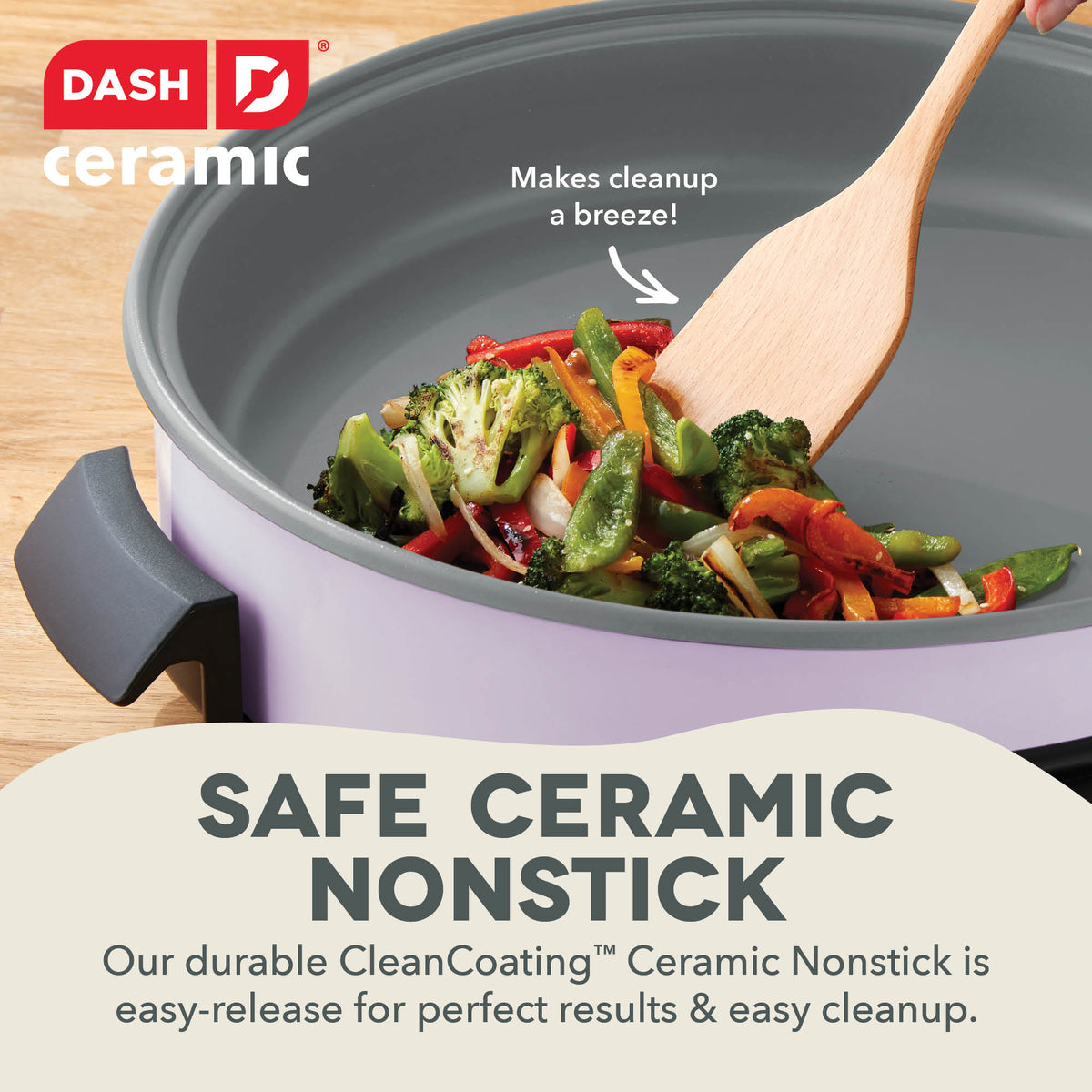 Ceramic Nonstick Family Size Skillet cookware Dash