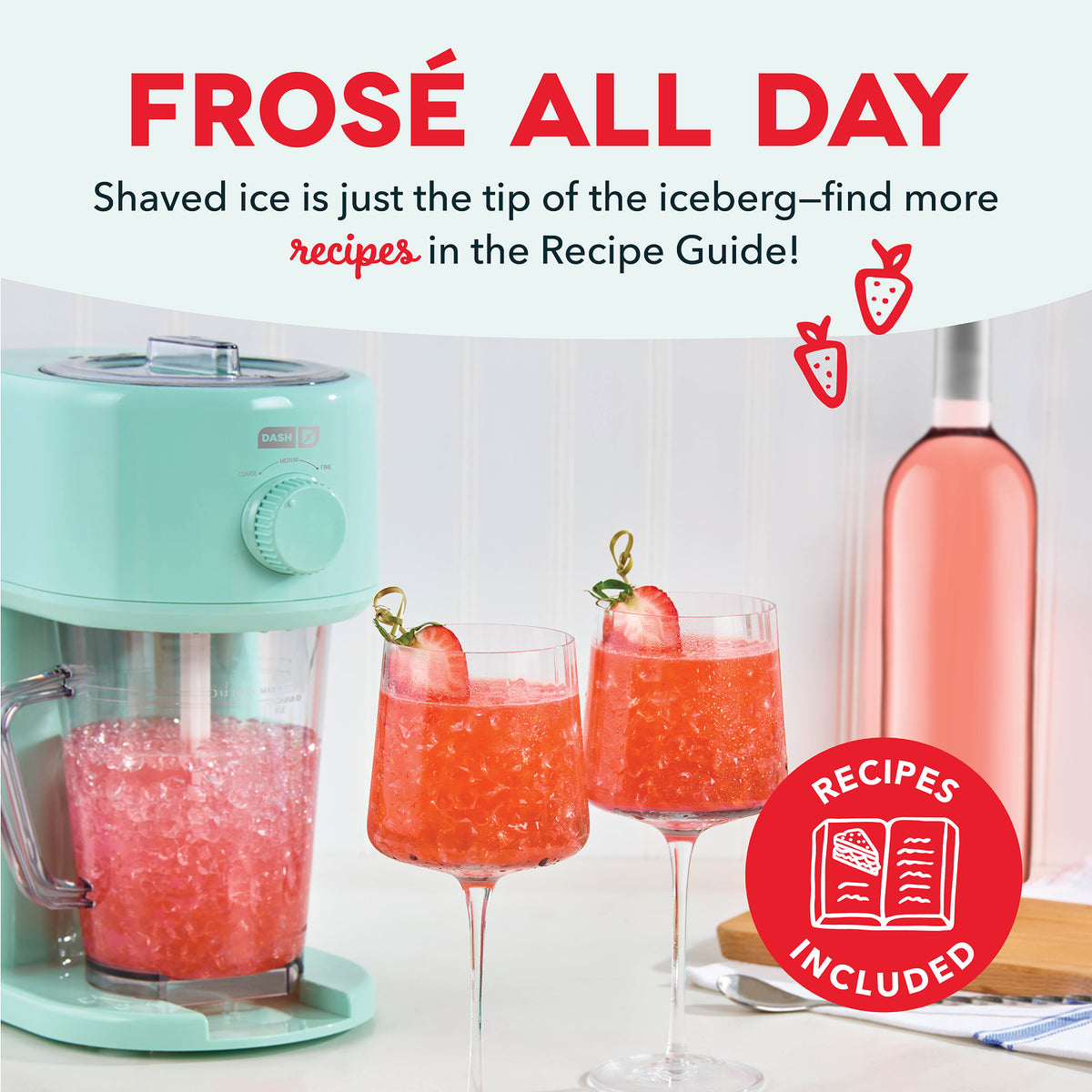 Deluxe Shaved Ice & Slushy Maker Specialty Appliances Dash