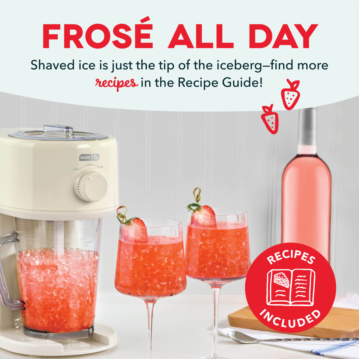 Deluxe Shaved Ice & Slushy Maker Specialty Appliances Dash