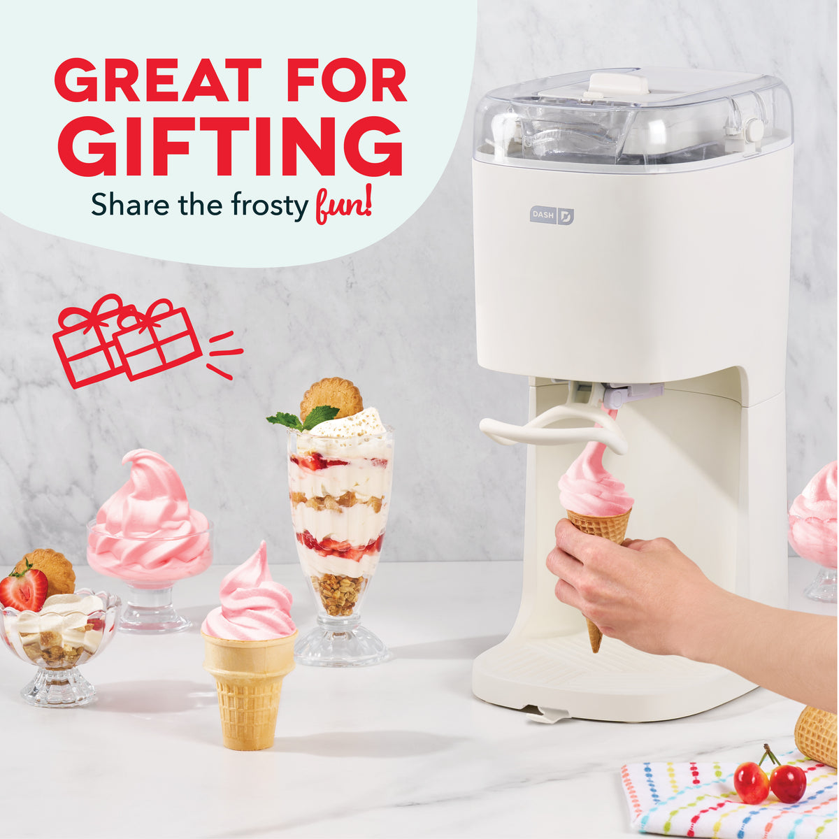 Soft Serve Ice Cream Machine – Dash