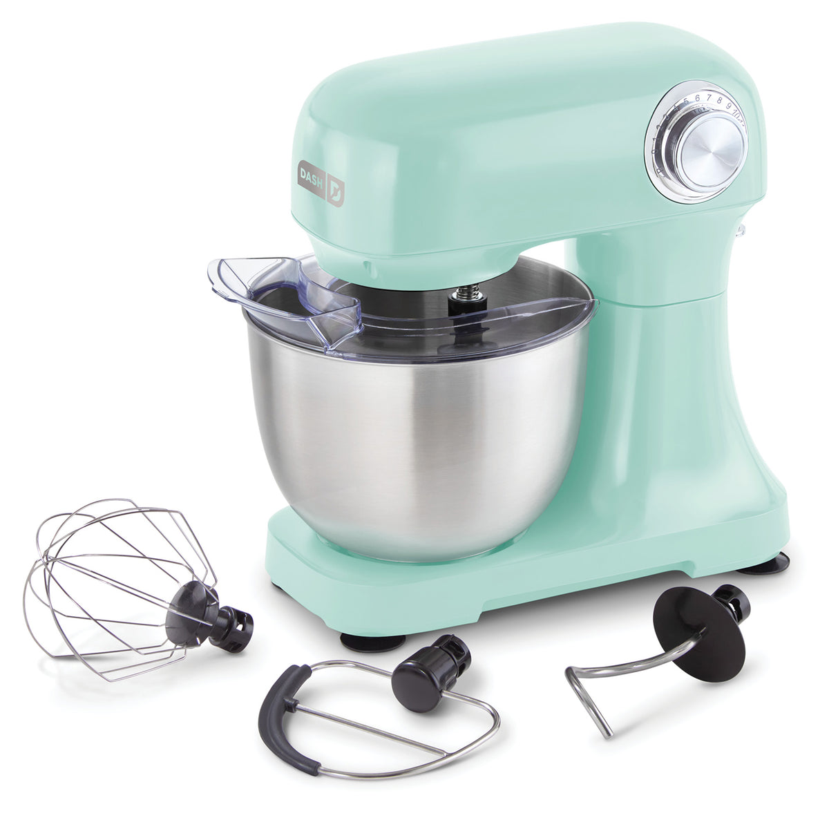3.5 Qt Tilt Head Stand Mixer mixers Dash Aqua