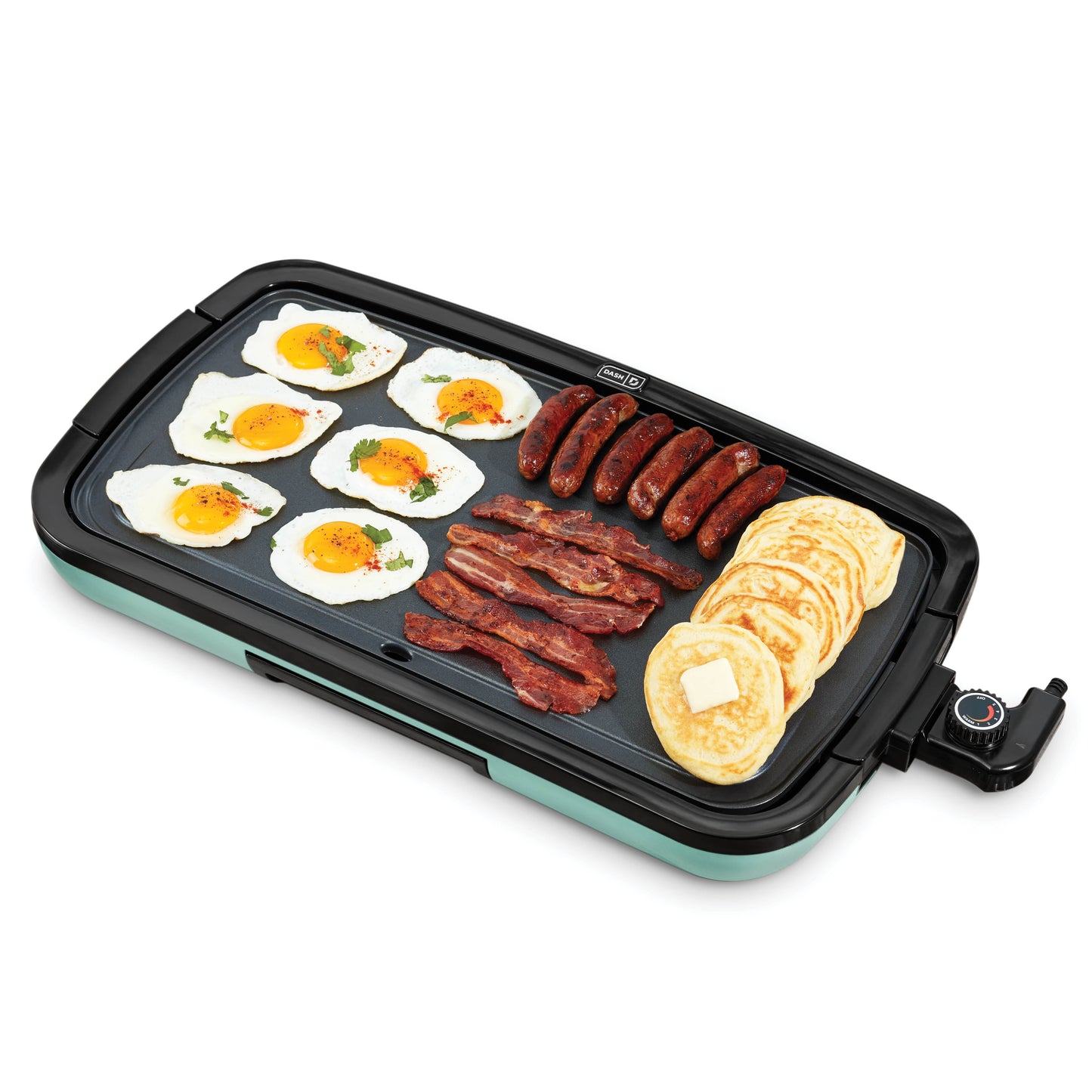 Everyday Griddle Griddles and Panini Presses Dash Removable Plate Aqua