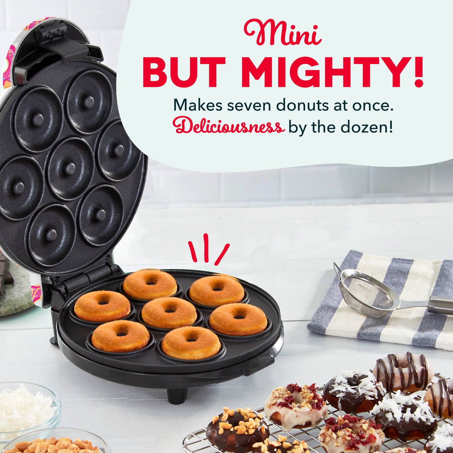 Express Mini Donut Maker Specialty Dash   