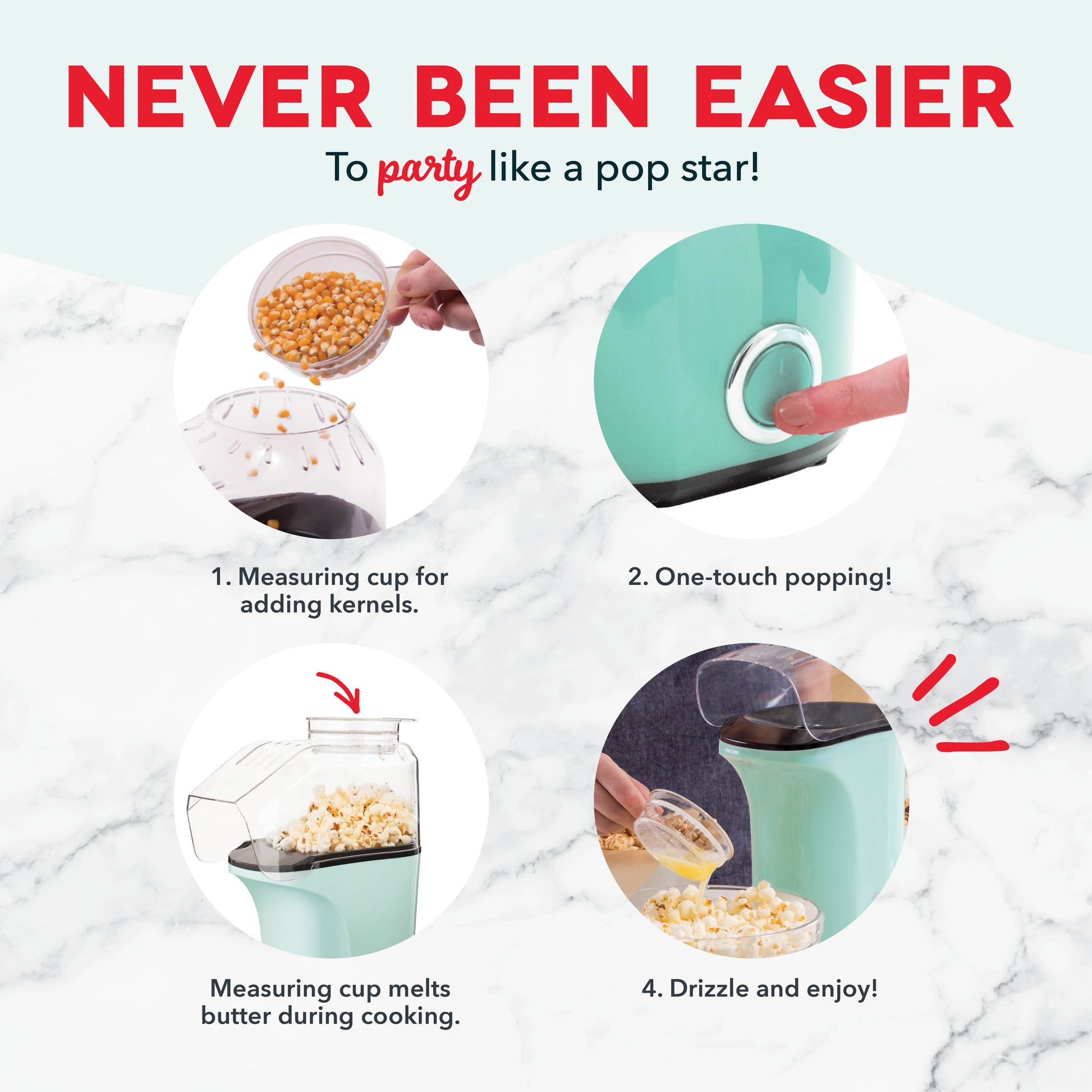 Fresh Pop Popcorn Maker Popcorn Makers Dash   