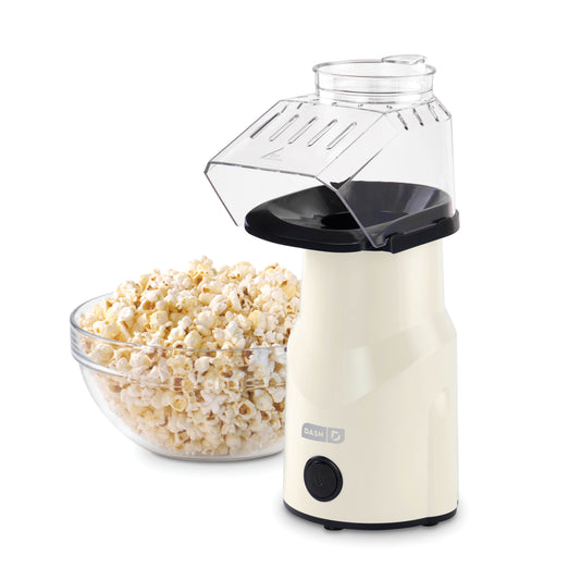 Hot Air Popcorn Maker Popcorn Makers Dash Cream  