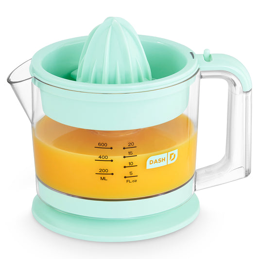 Dual Citrus Juicer Juicers Dash Aqua
