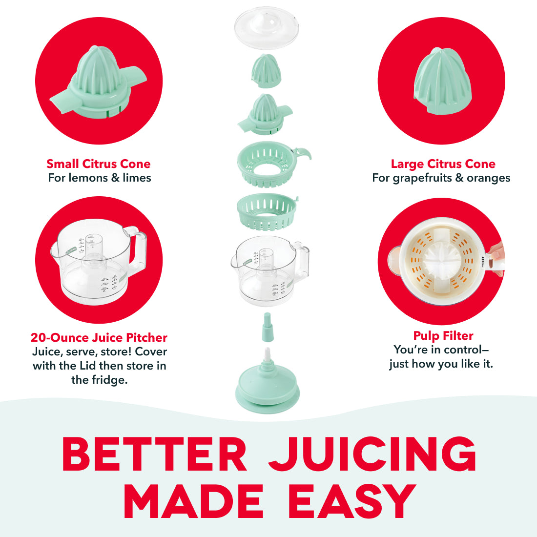 Dual Citrus Juicer Juicers Dash