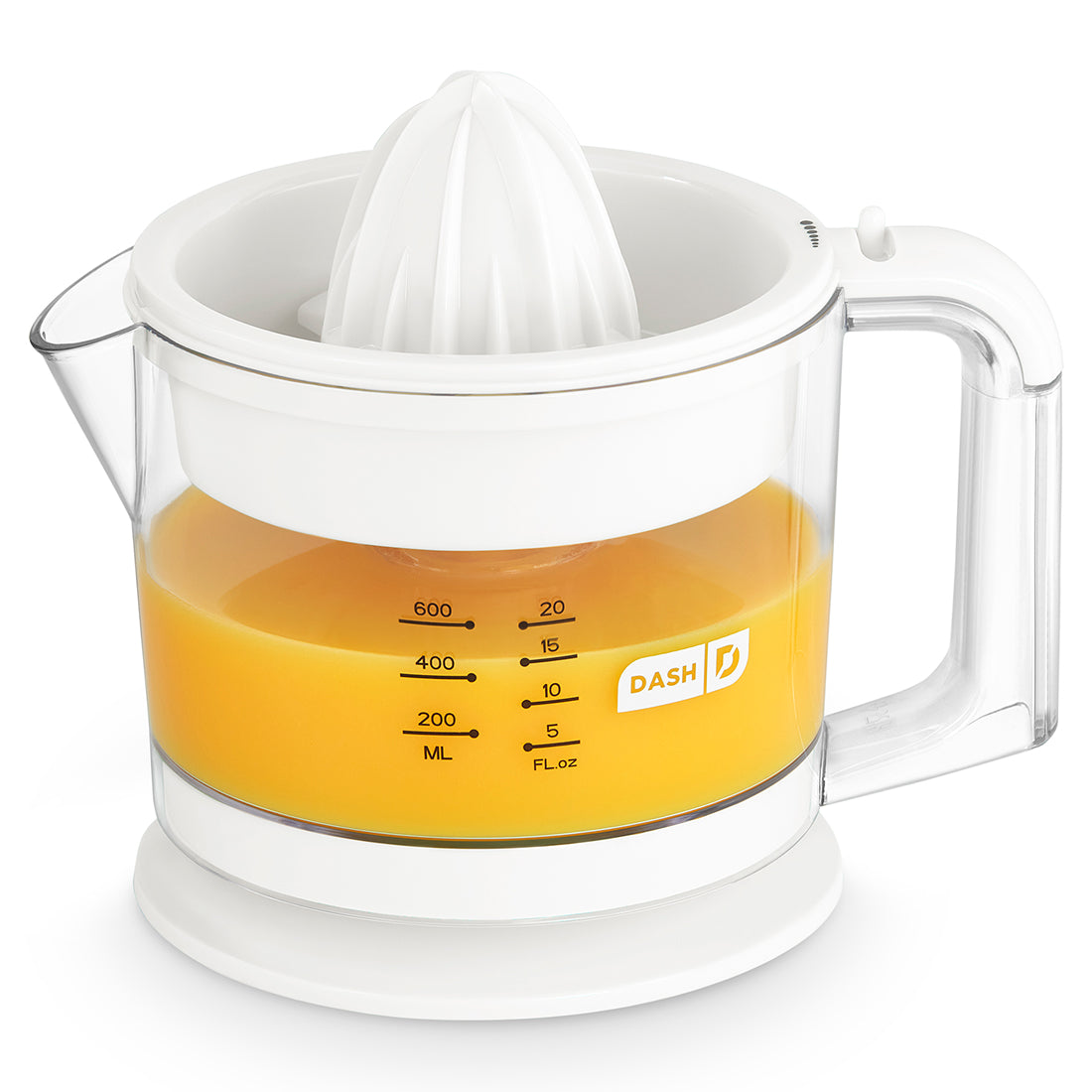 Dual Citrus Juicer Juicers Dash White