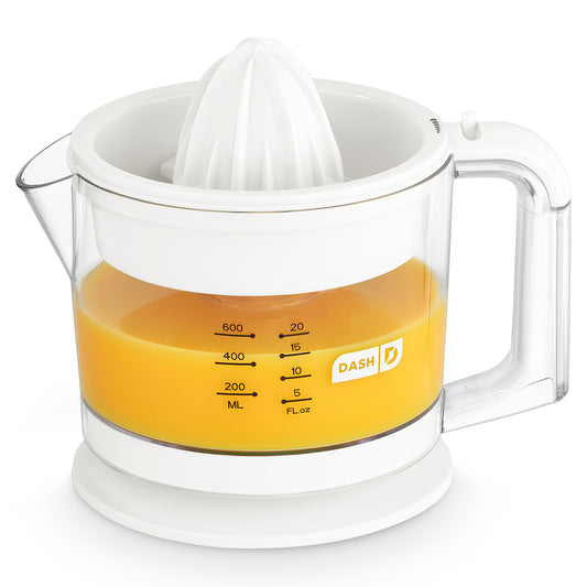 Dual Citrus Juicer Juicers Dash White
