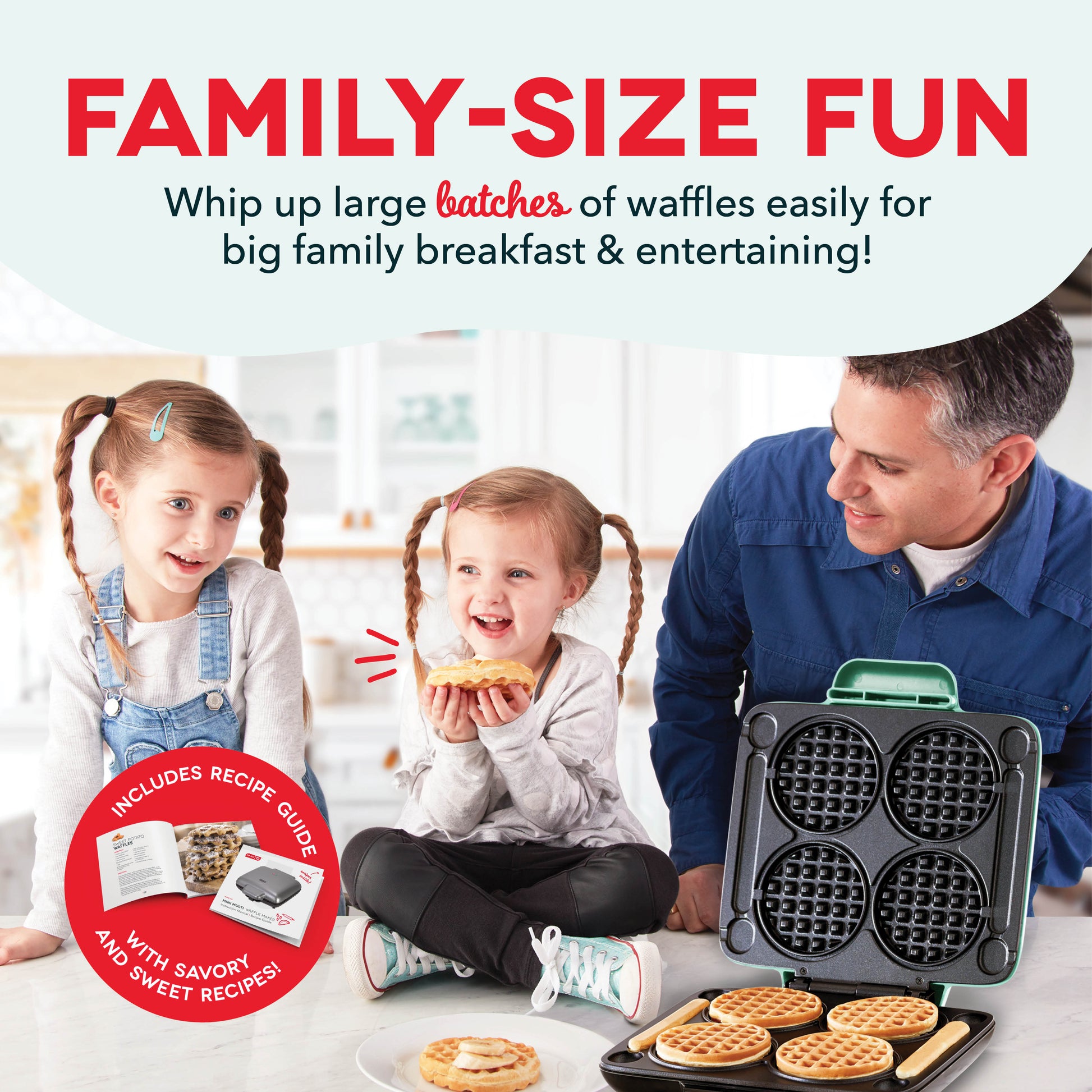 Multi Mini Waffle Maker Waffle Maker Dash   