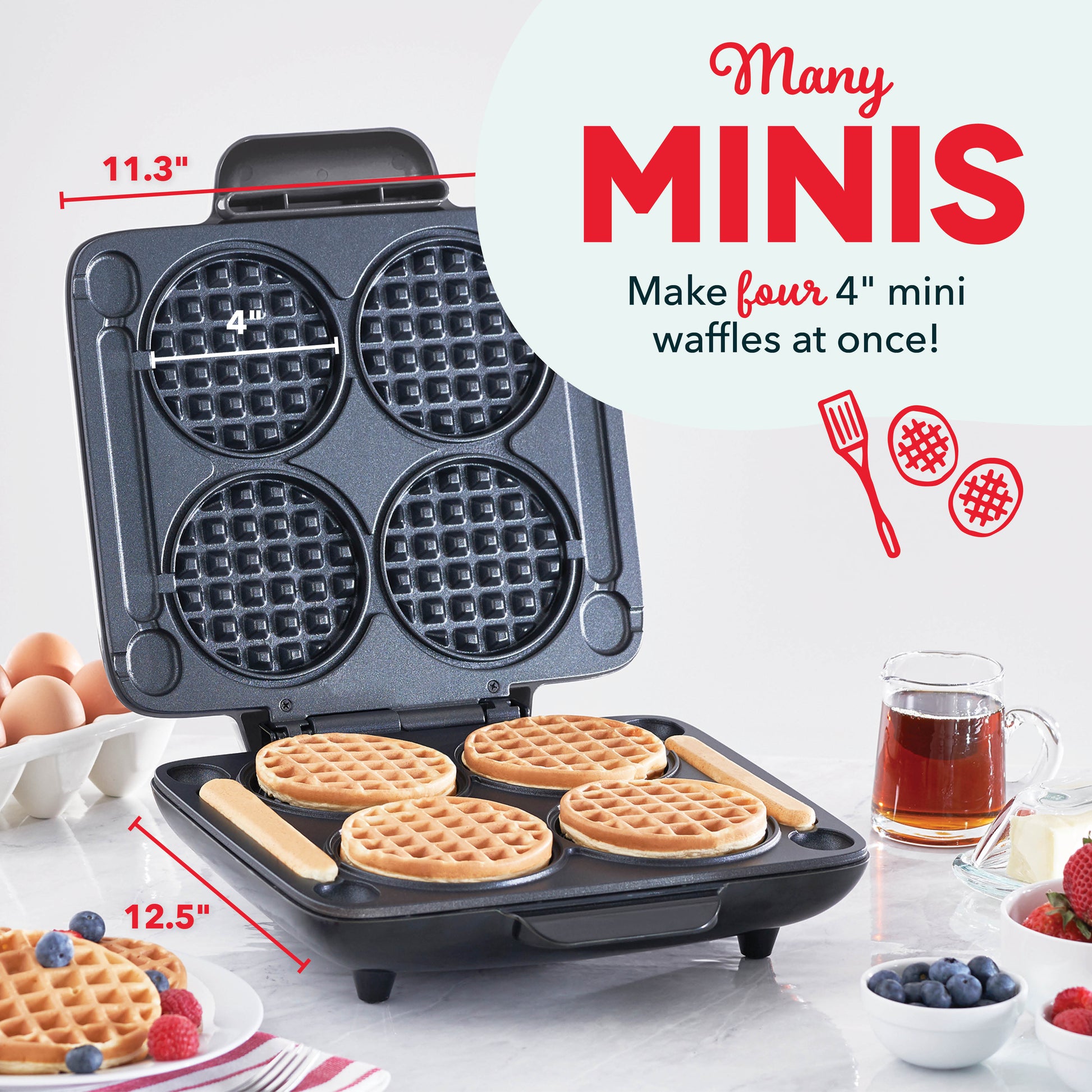 Multi Mini Waffle Maker Waffle Maker Dash   