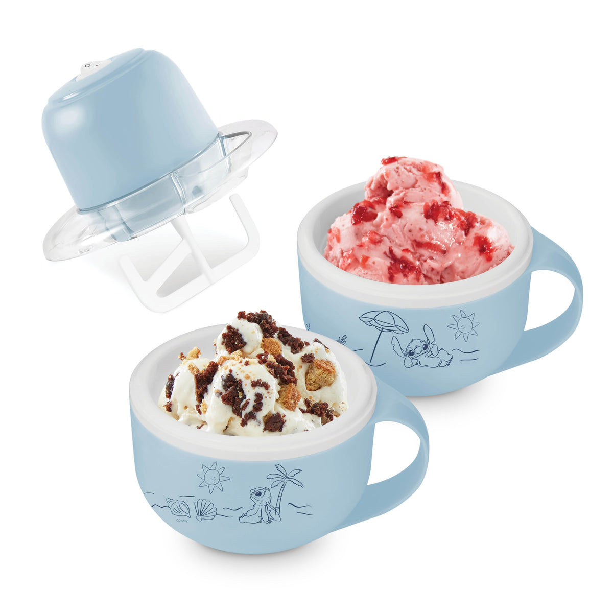 My Mug Ice Cream Maker Ice Cream Makers Disney | Dash Two Bowl Stitch