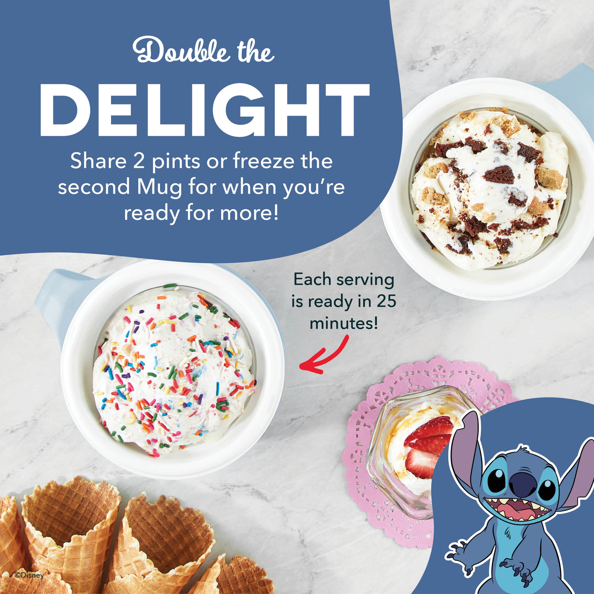 My Mug Ice Cream Maker Ice Cream Makers Disney | Dash