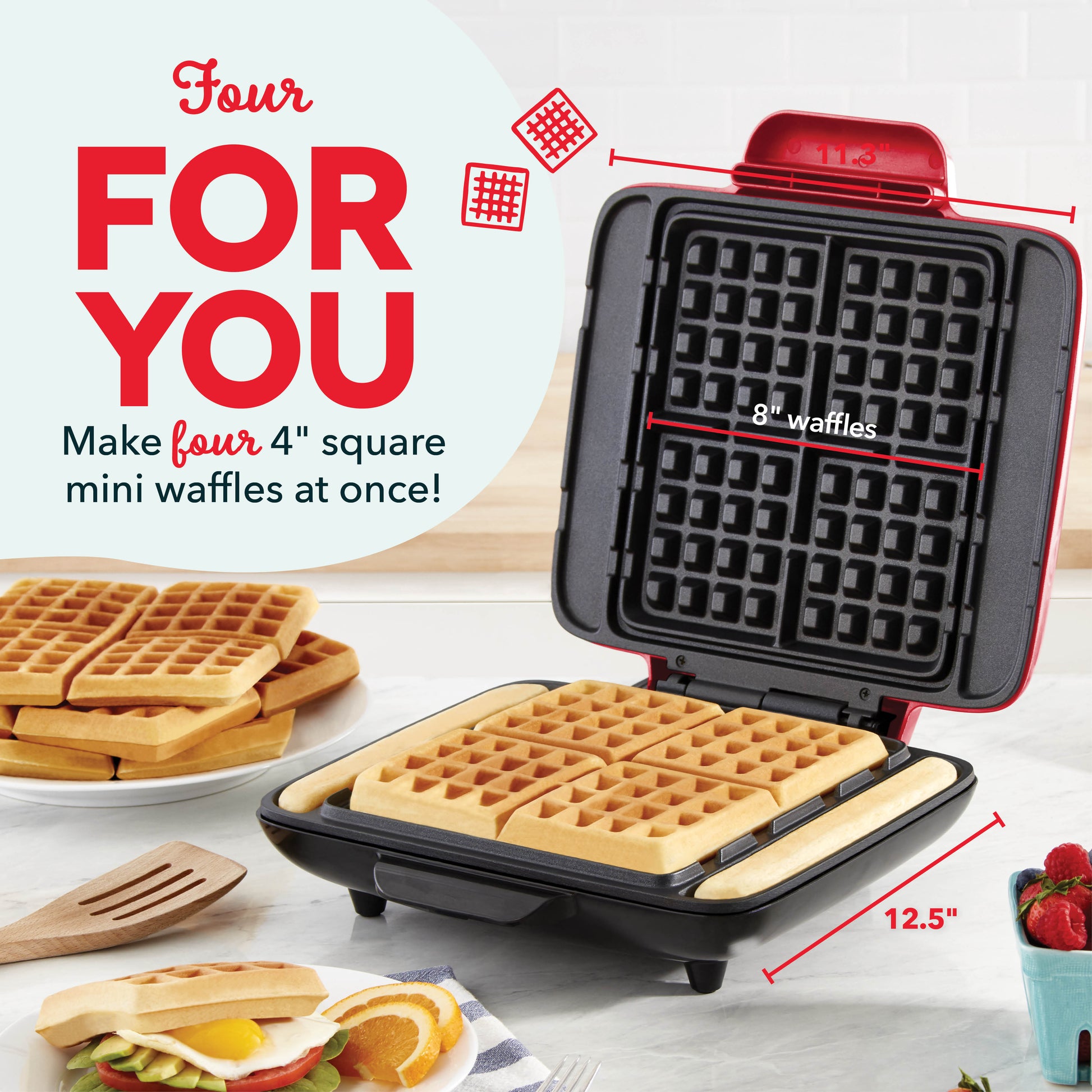 No-Drip Waffle Maker Waffle Maker Dash   