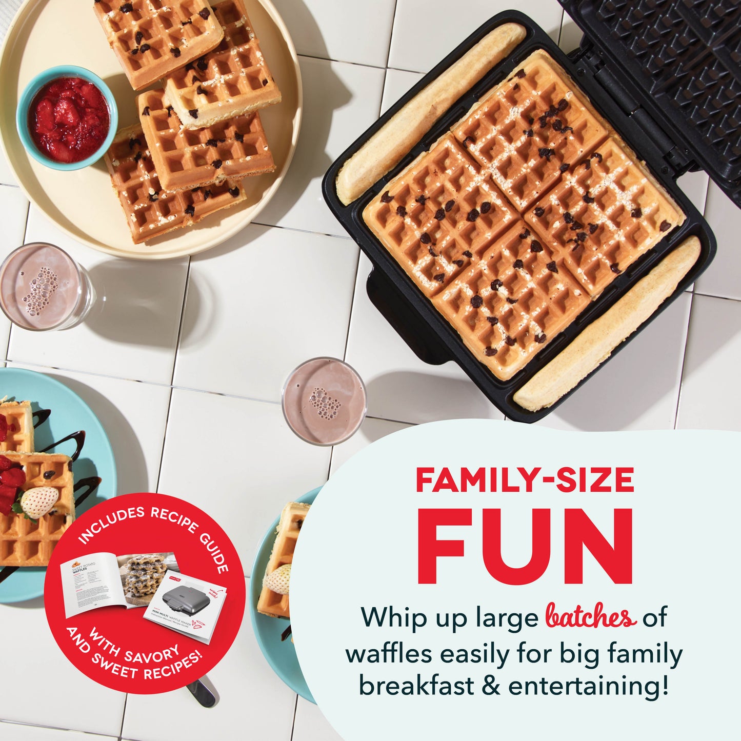 No-Drip Waffle Maker Waffle Maker Dash   