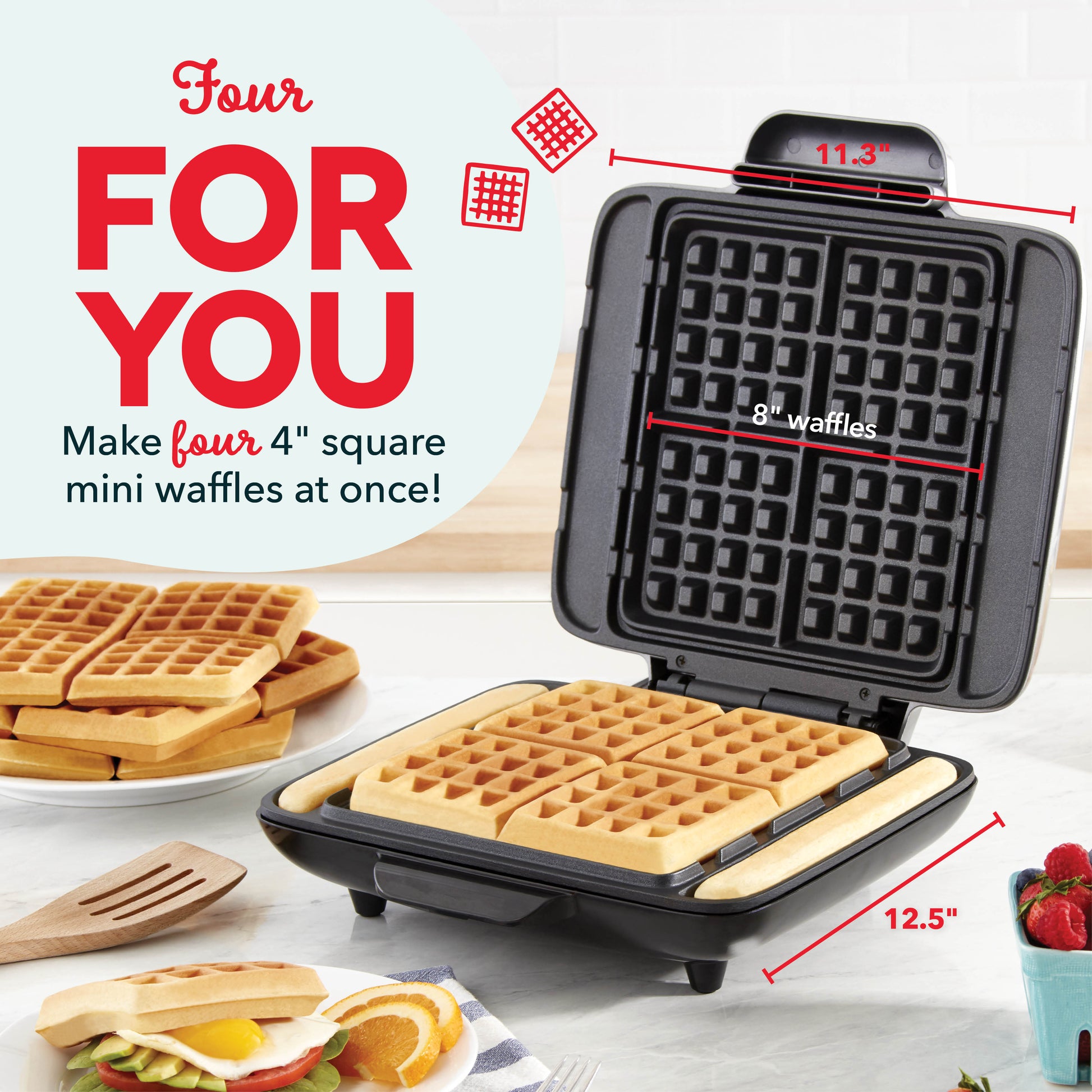 No-Drip Waffle Maker Waffle Maker Dash   