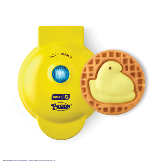 PEEPS® x Dash Mini Waffle Makers Dash Yellow Chick