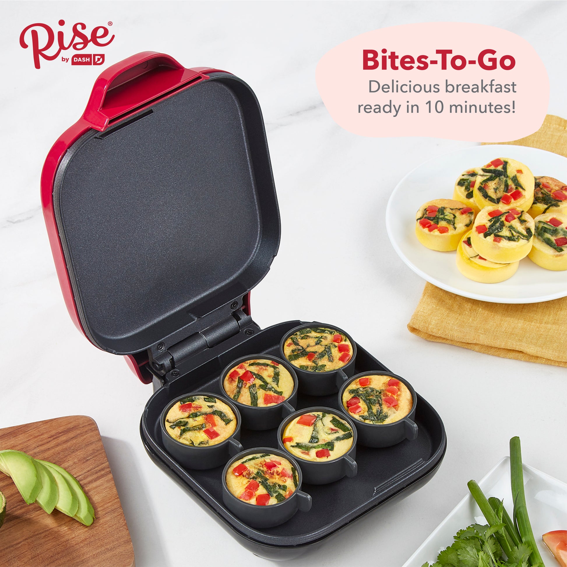 Rise by Dash Egg Bite Maker egg-cookers Rise by Dash   