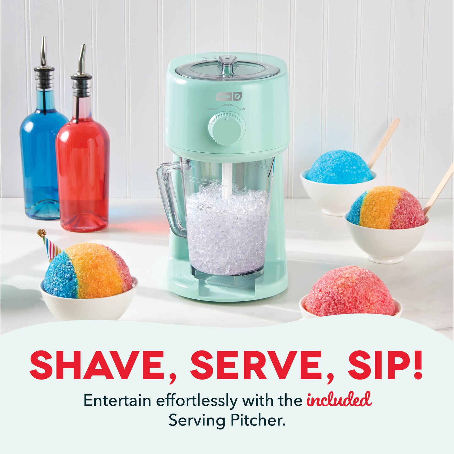 Deluxe Shaved Ice & Slushy Maker Specialty Appliances Dash