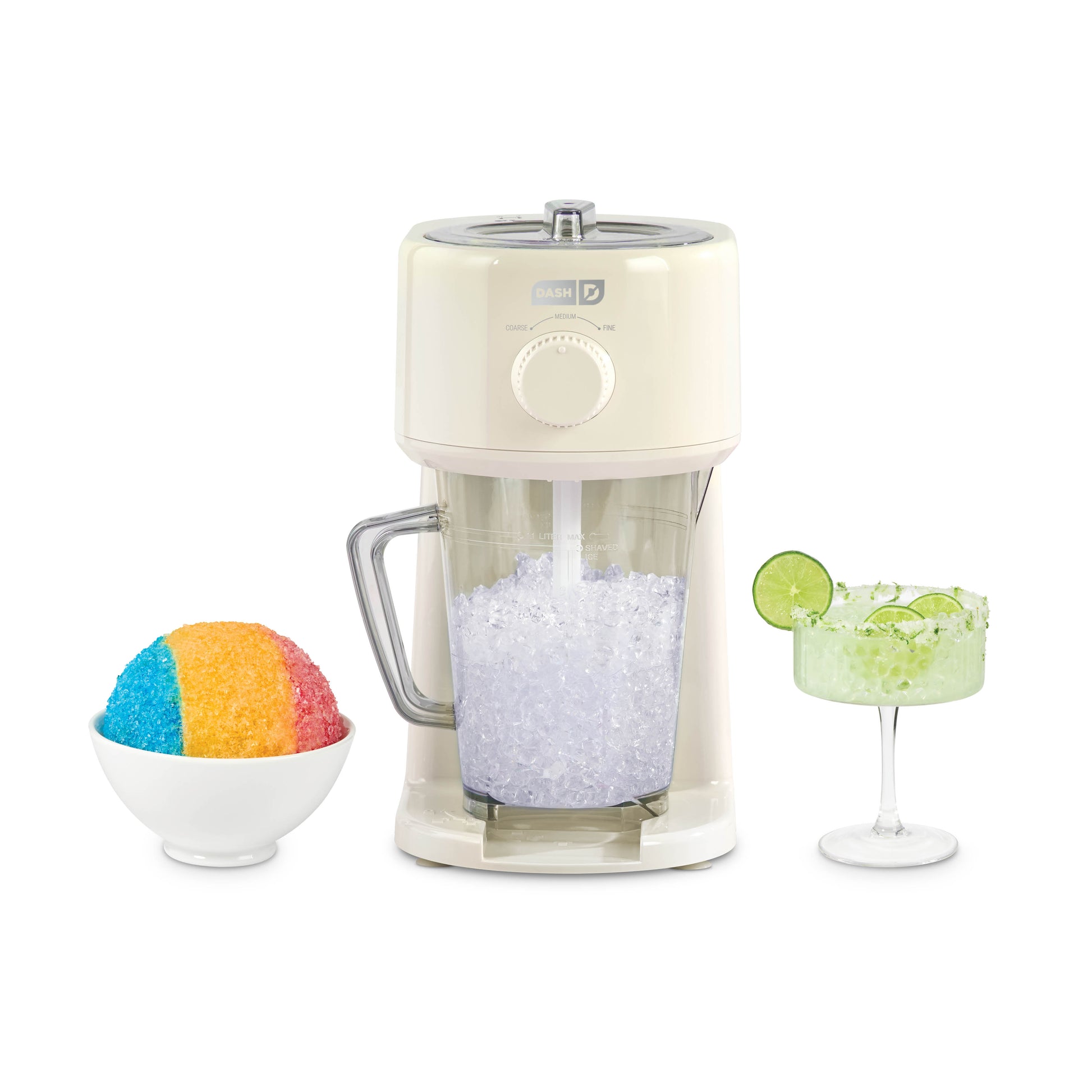 Deluxe Shaved Ice & Slushy Maker Specialty Appliances Dash Cream