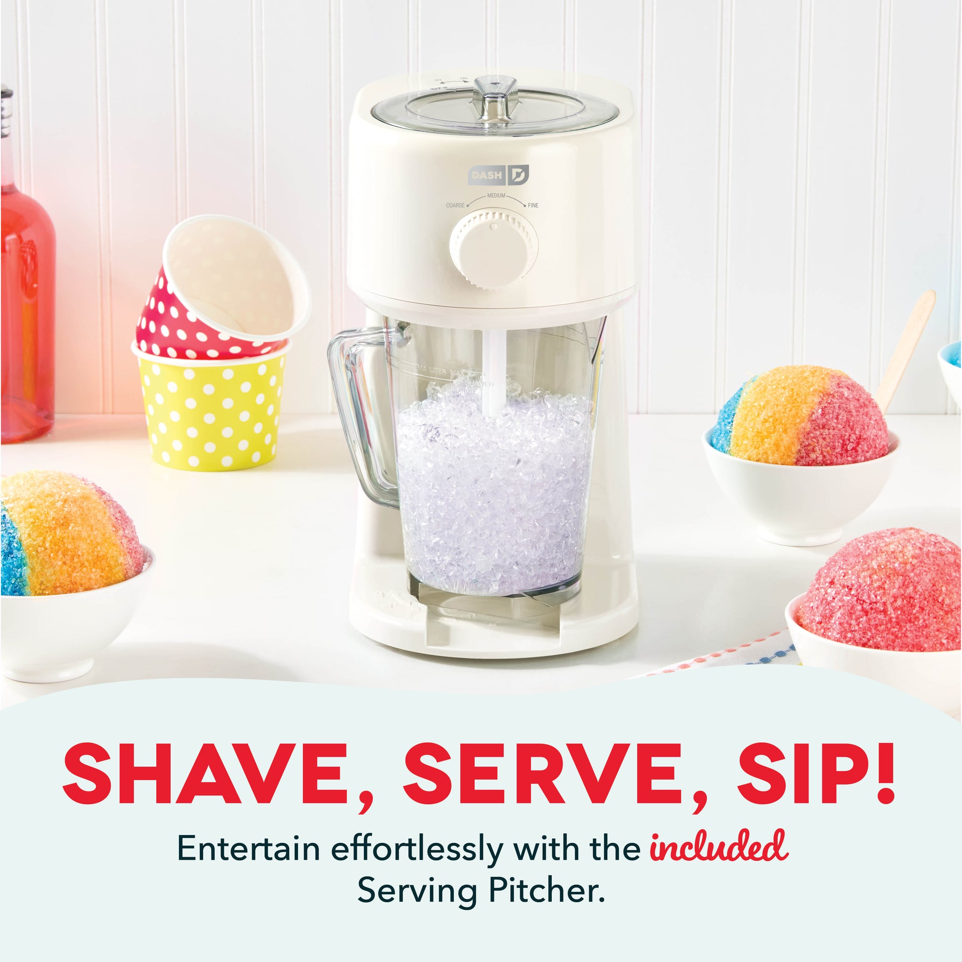 Deluxe Shaved Ice & Slushy Maker Specialty Appliances Dash