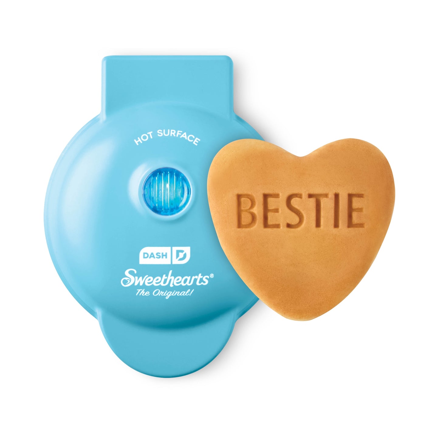 Dash x Sweethearts® Mini Waffle Maker mini makers Dash Aqua Bestie