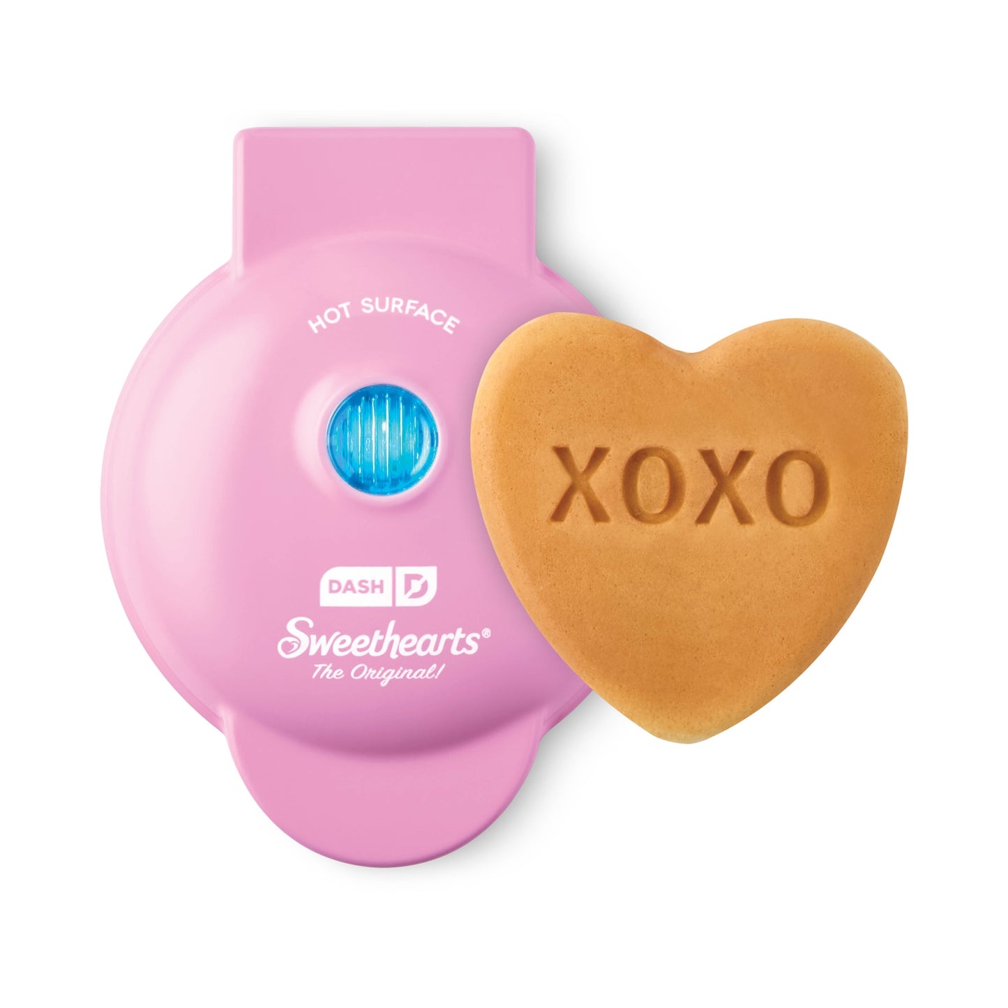 Dash x Sweethearts® Mini Waffle Maker mini makers Dash Pink XOXO