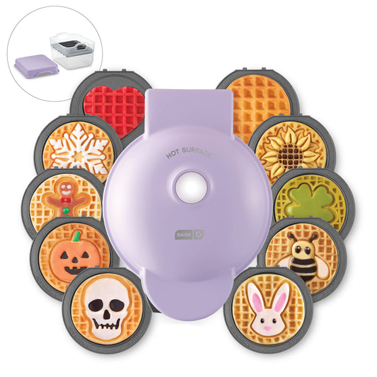 MultiMaker® Mini Maker All-Year Plate Bundle mini makers Dash