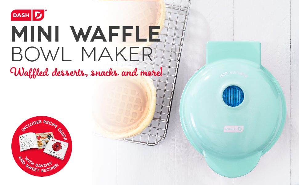 Waffle Bowl Maker | Mini | Dash