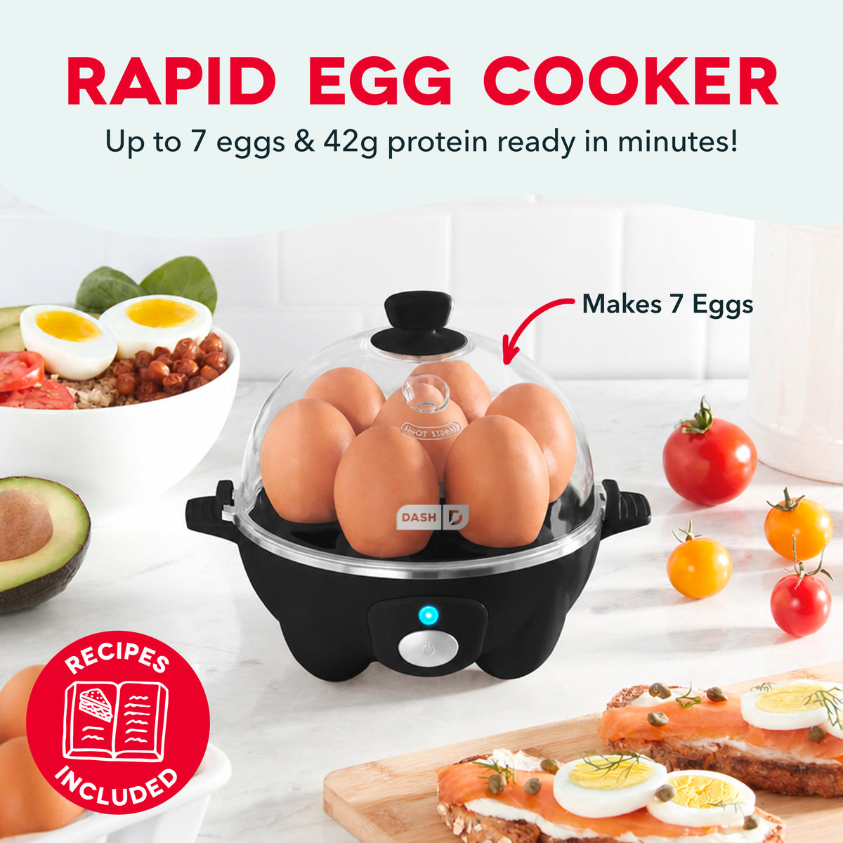 Cup Noodles x Dash Dorm Survival Kit egg-cookers Dash
