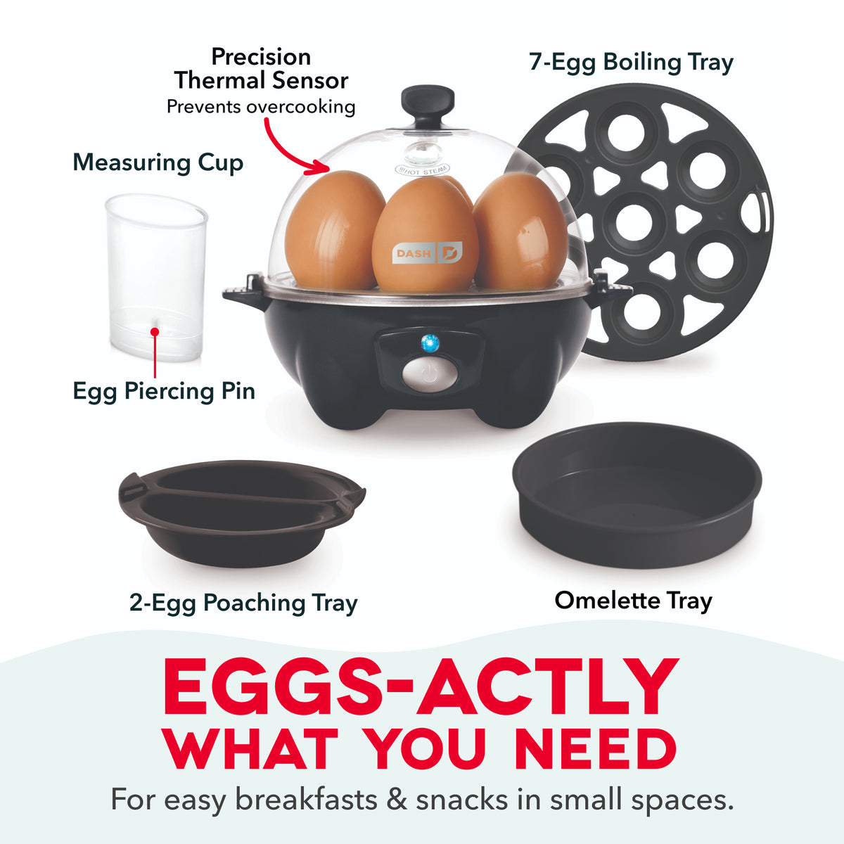 Cup Noodles x Dash Dorm Survival Kit egg-cookers Dash