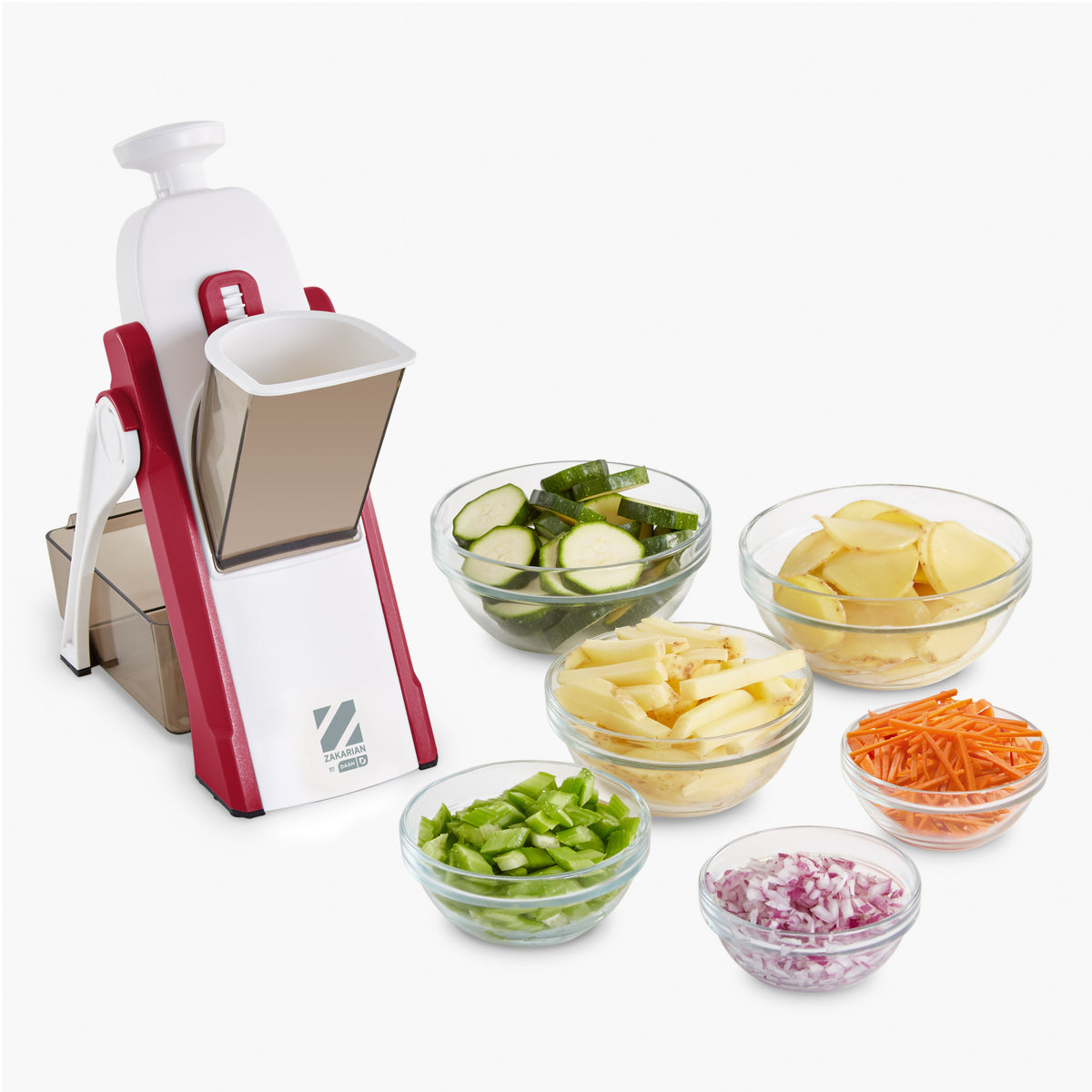 Zakarian by Dash Safe Slice® Mandoline Tools and Gadgets Zakarian by Dash Cranberry