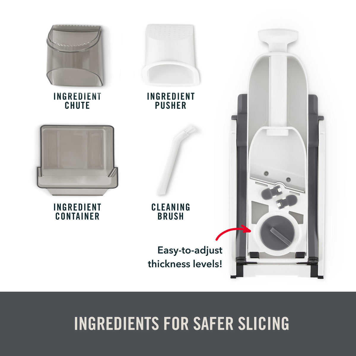 Zakarian by Dash Safe Slice® Mandoline Tools and Gadgets Zakarian by Dash