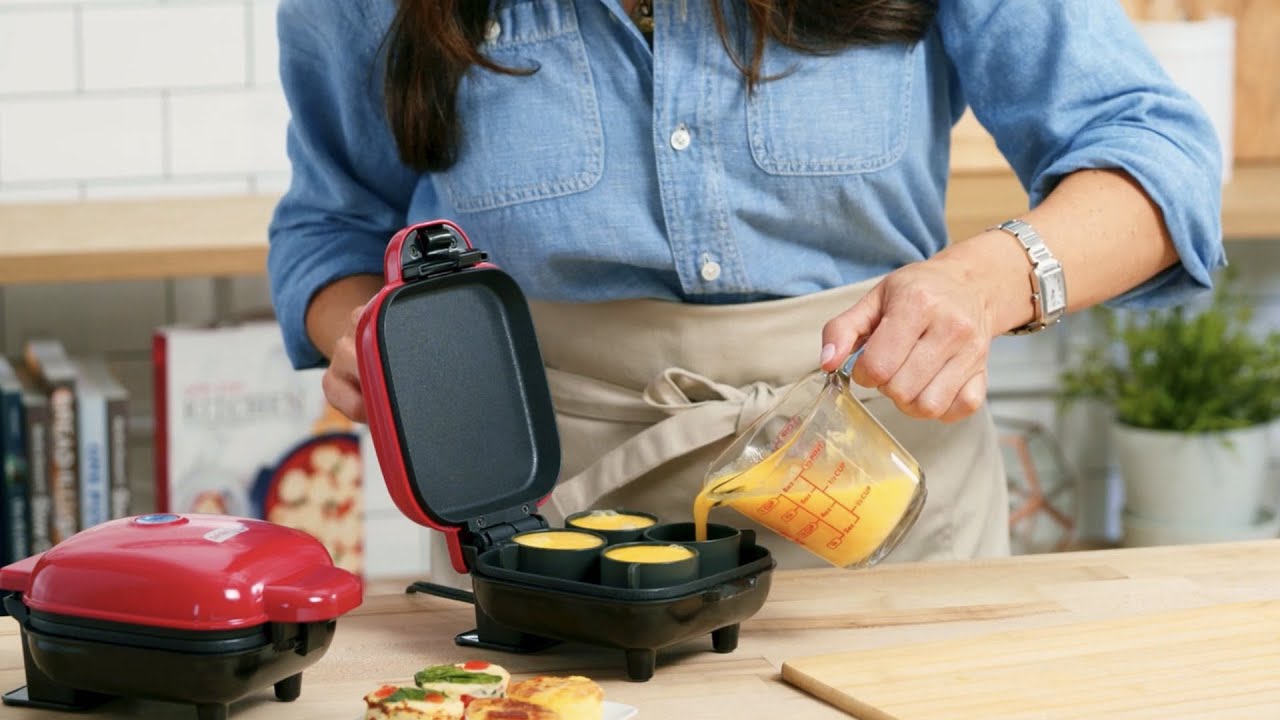 DASH Deluxe Sous Vide Style Egg Bite Maker with  