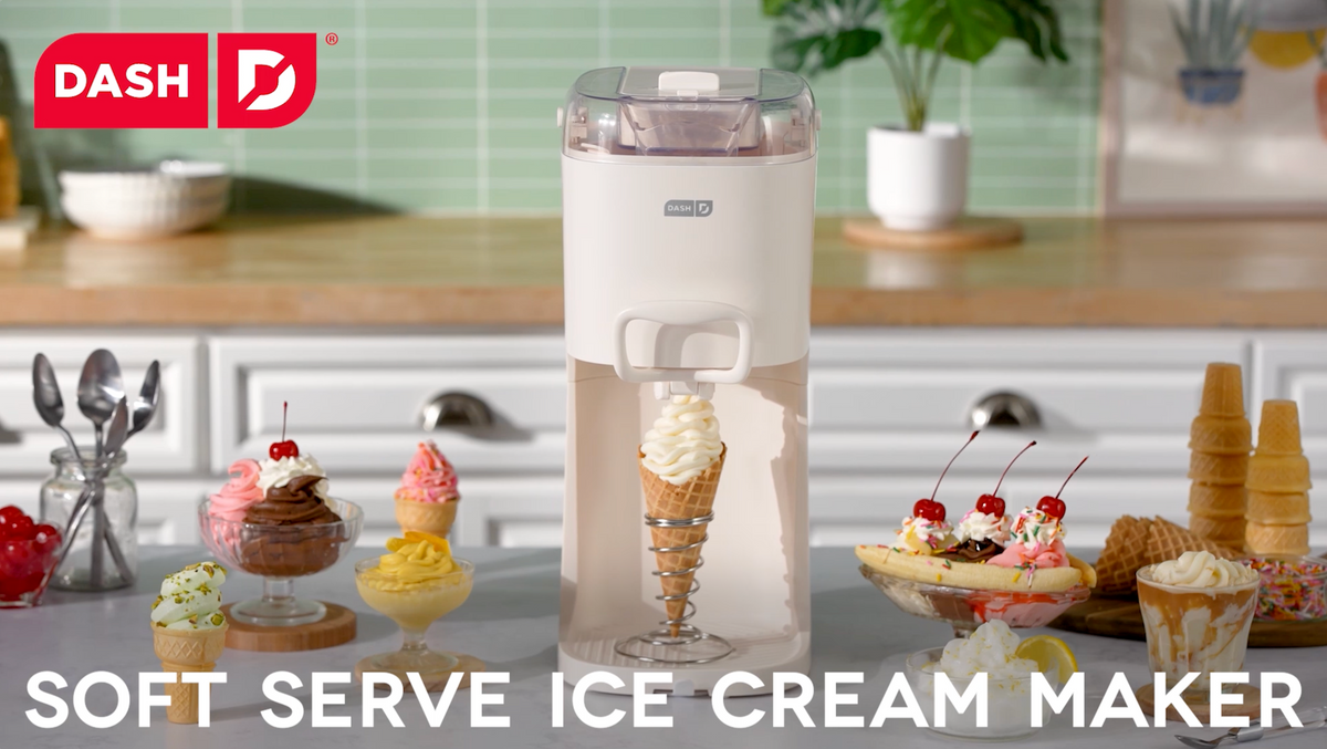 Soft Serve Ice Cream Machine Ice Cream Makers Dash