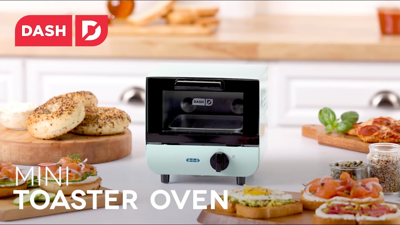 Dash Mini Countertop Toaster Oven - 7.2 x 6.3 x 7.7 (3.2 lbs)