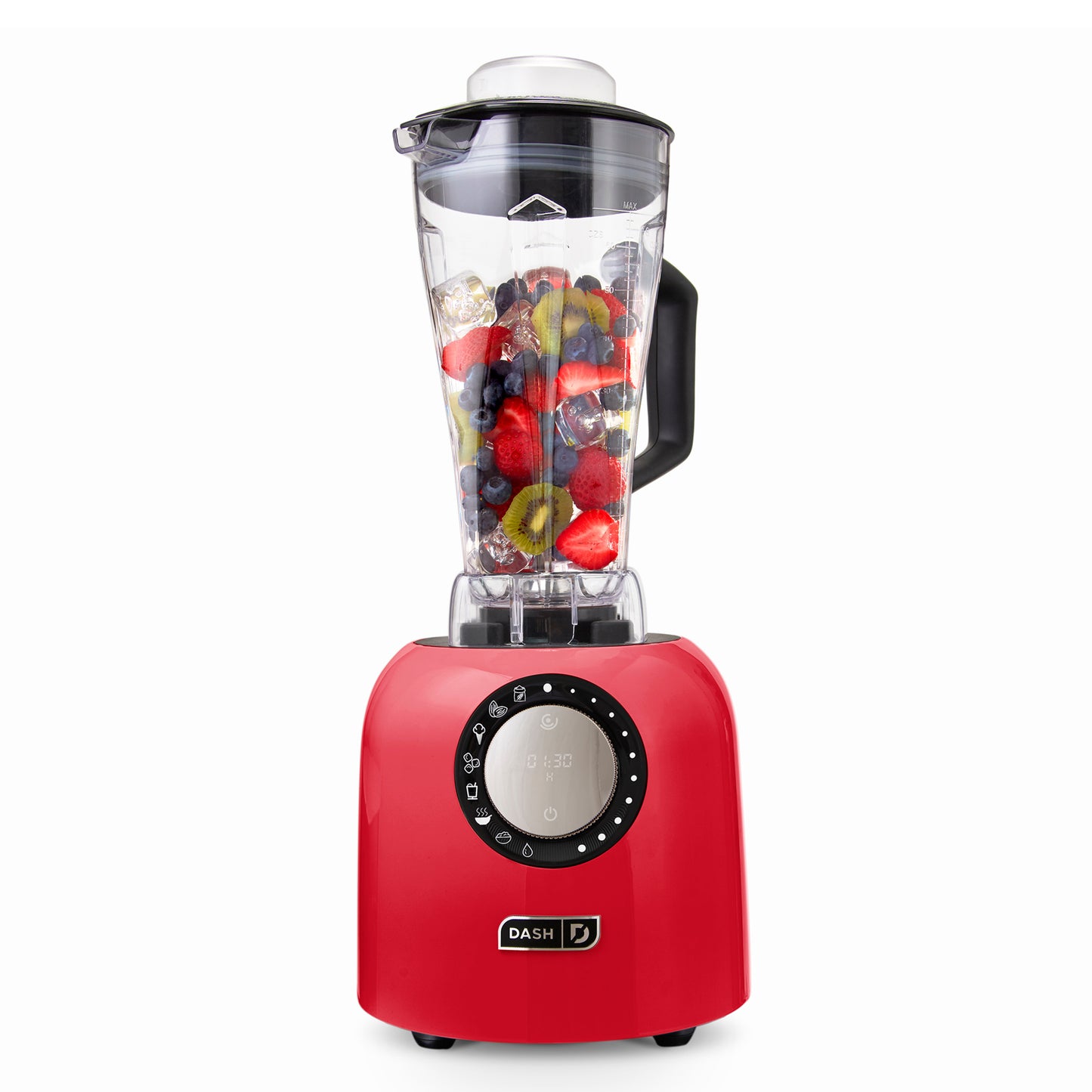 Chef Series Deluxe Digital Blender blenders Dash Red  