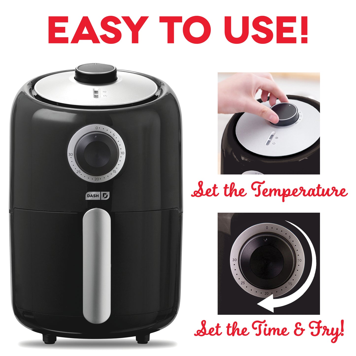 Compact Air Fryer 2Qt. Air Fryer Dash   