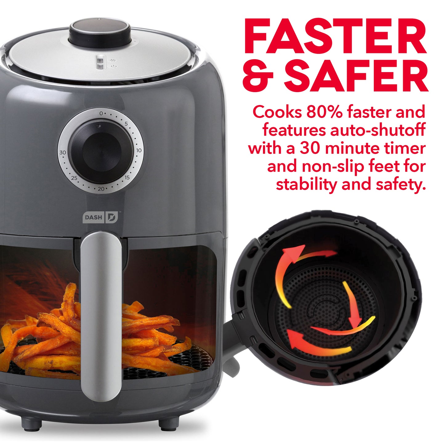 Compact Air Fryer 2Qt. Air Fryer Dash   