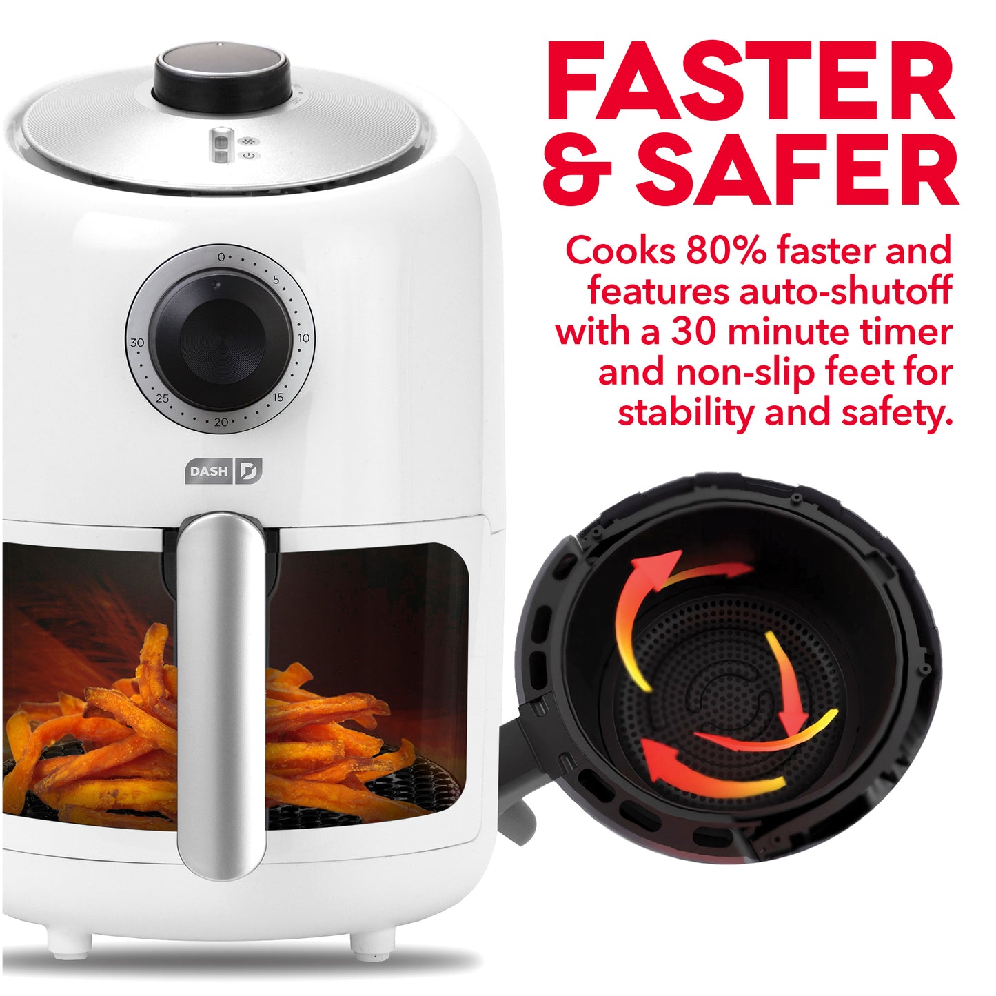 Compact Air Fryer 2Qt. Air Fryer Dash   