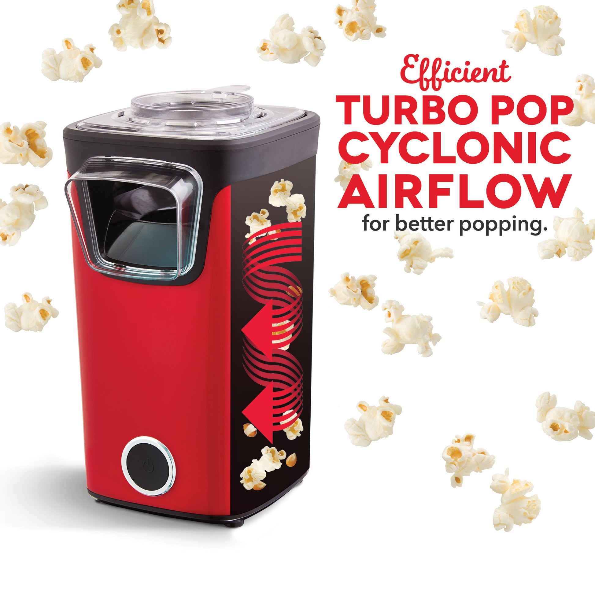 Dash Turbo Pop Popcorn Maker, Hot Air Popper, Healthy No Oil Needed (used  twice)