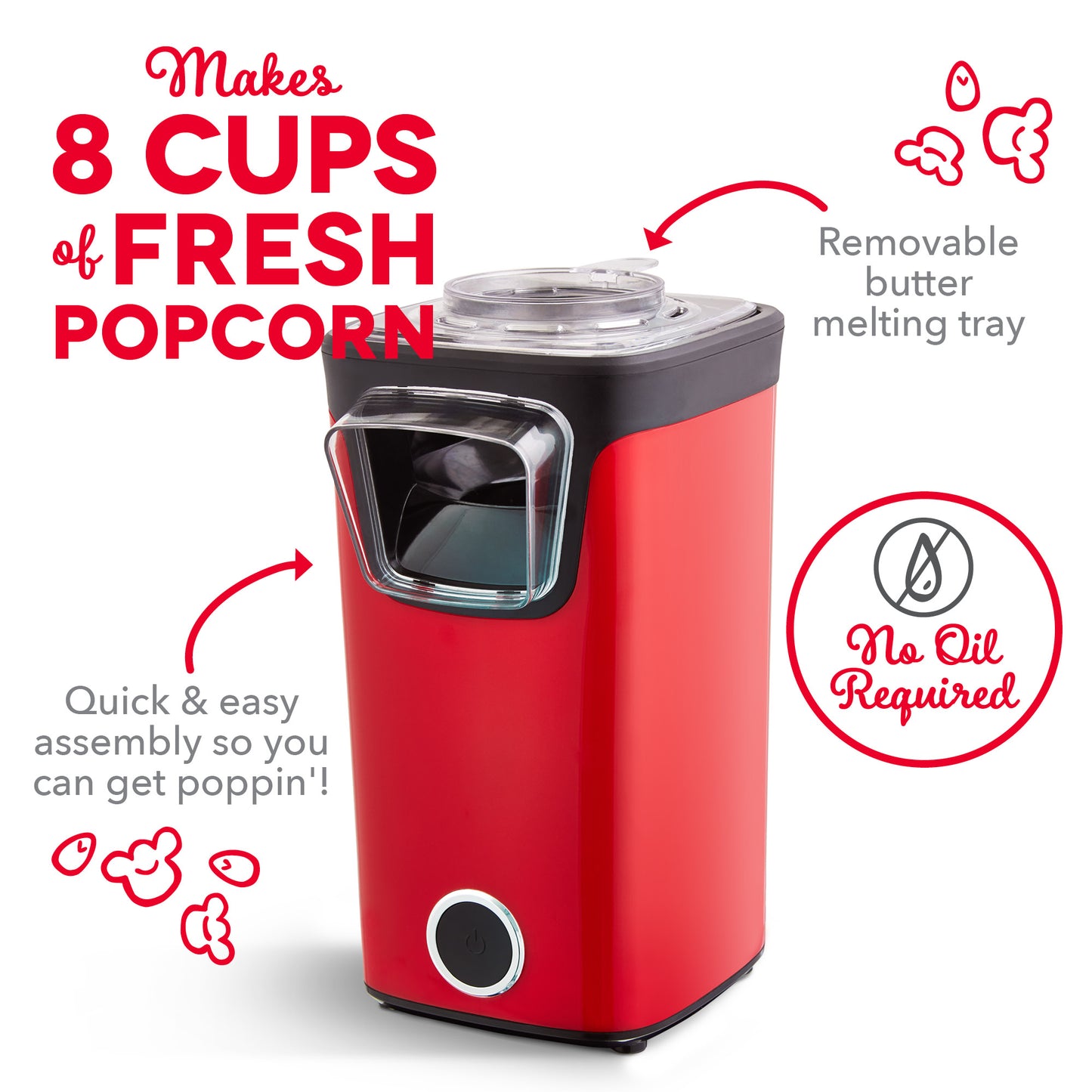 Turbo Pop Popcorn Maker Popcorn Makers Dash   