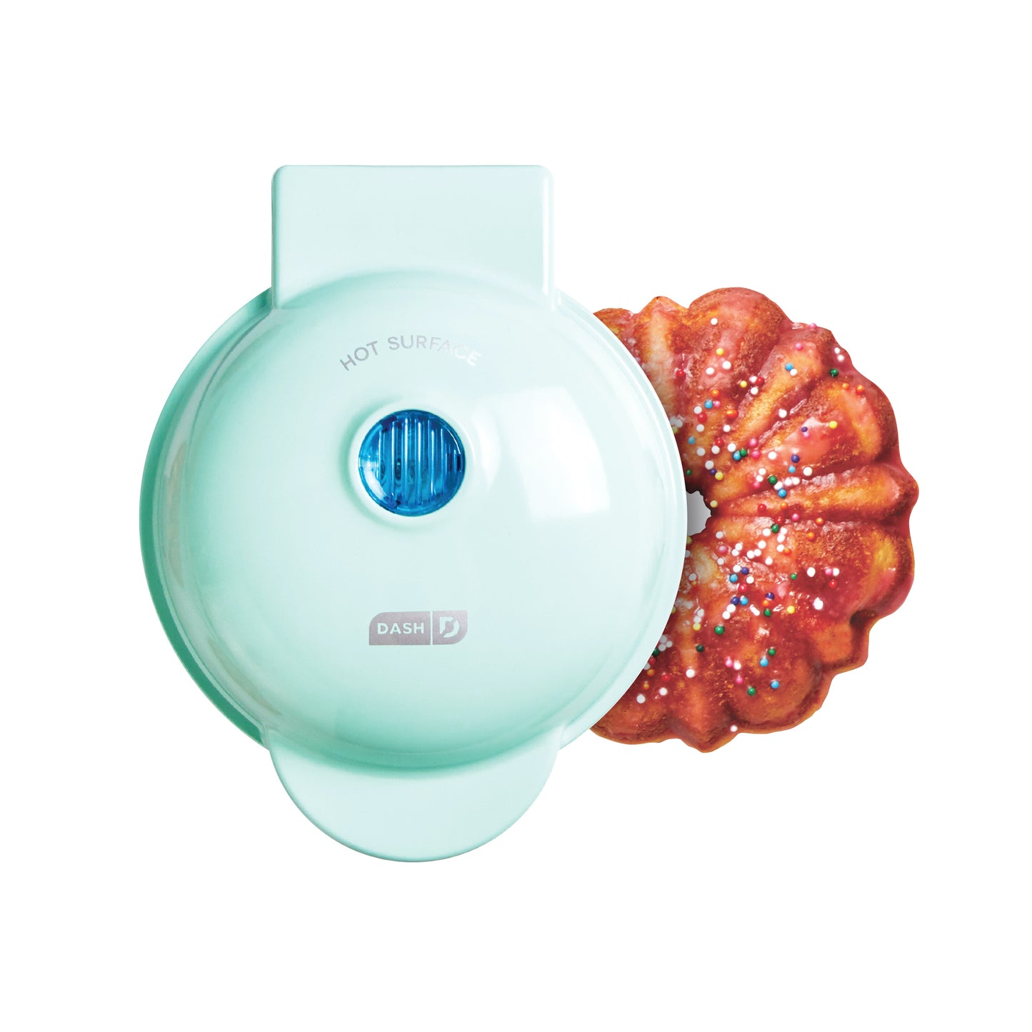 Mini Bundt® Cake Maker mini makers Dash Aqua  