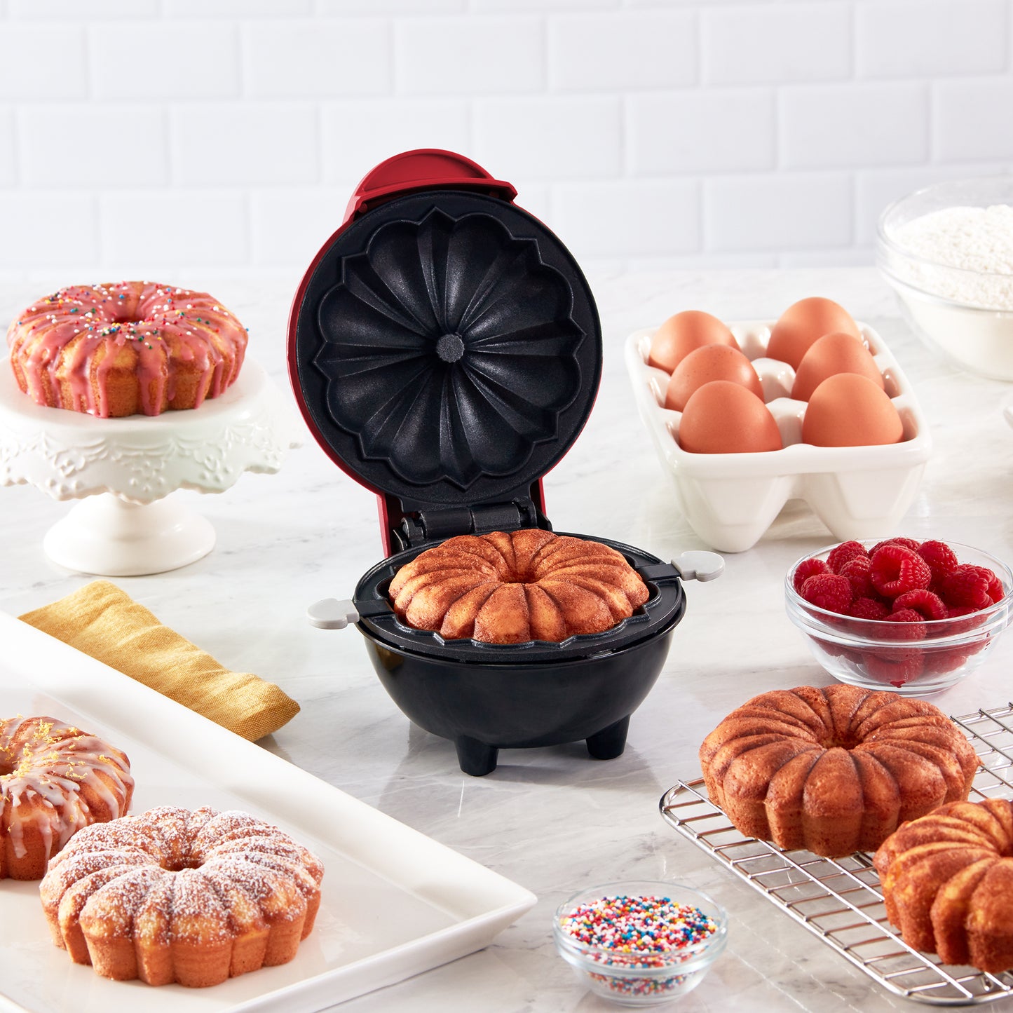 Mini Bundt® Cake Maker mini makers Dash   