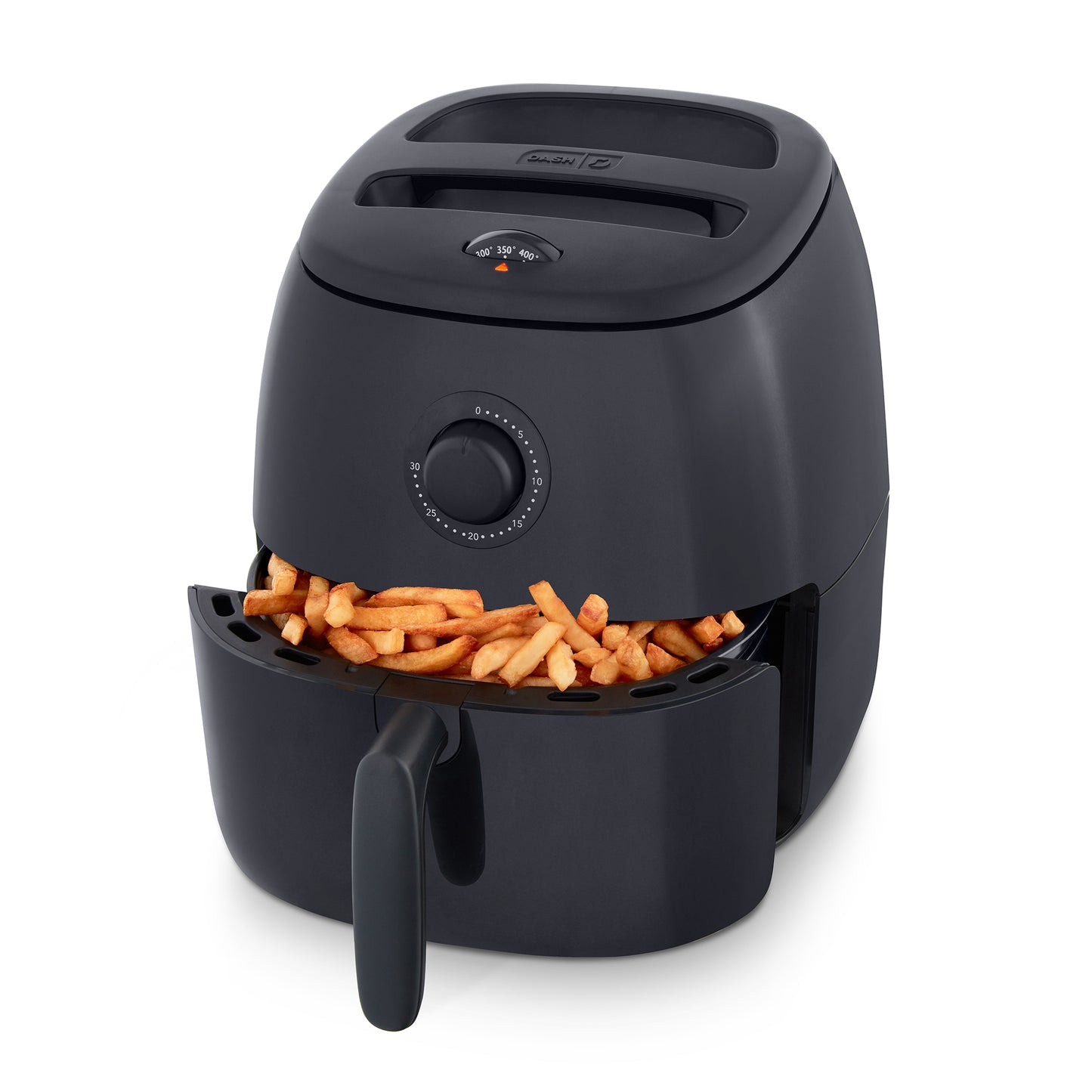 Tasti-Crisp™ Family Size Air Fryer 6 Qt. Air Fryer Dash Black  