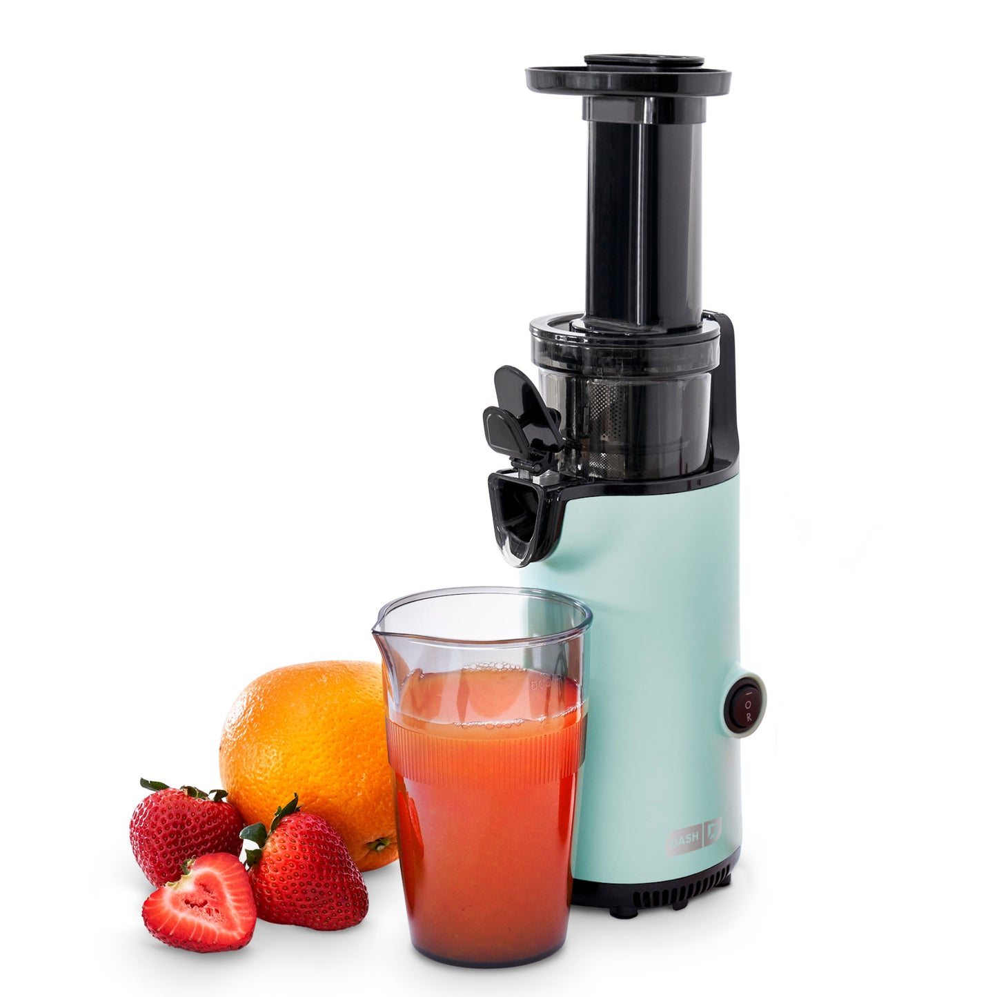 Compact Cold Press Power Juicer Juicers Dash Aqua Base Package 