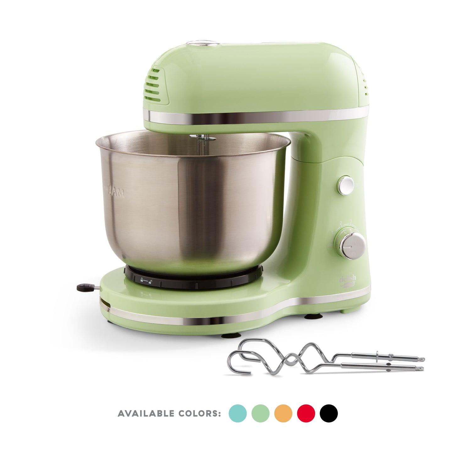 Delish by Dash Stand Mixer mixers Dash Green  