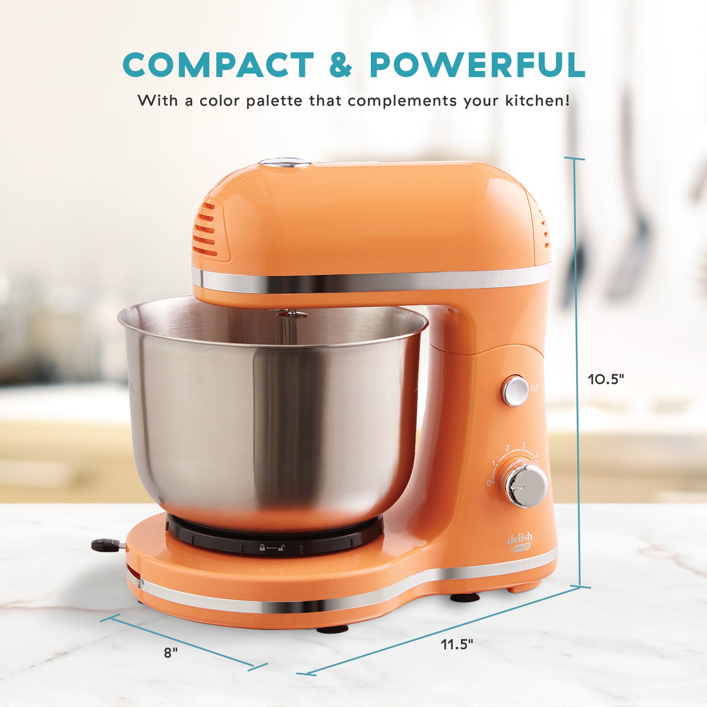 Delish by Dash Stand Mixer mixers Dash   