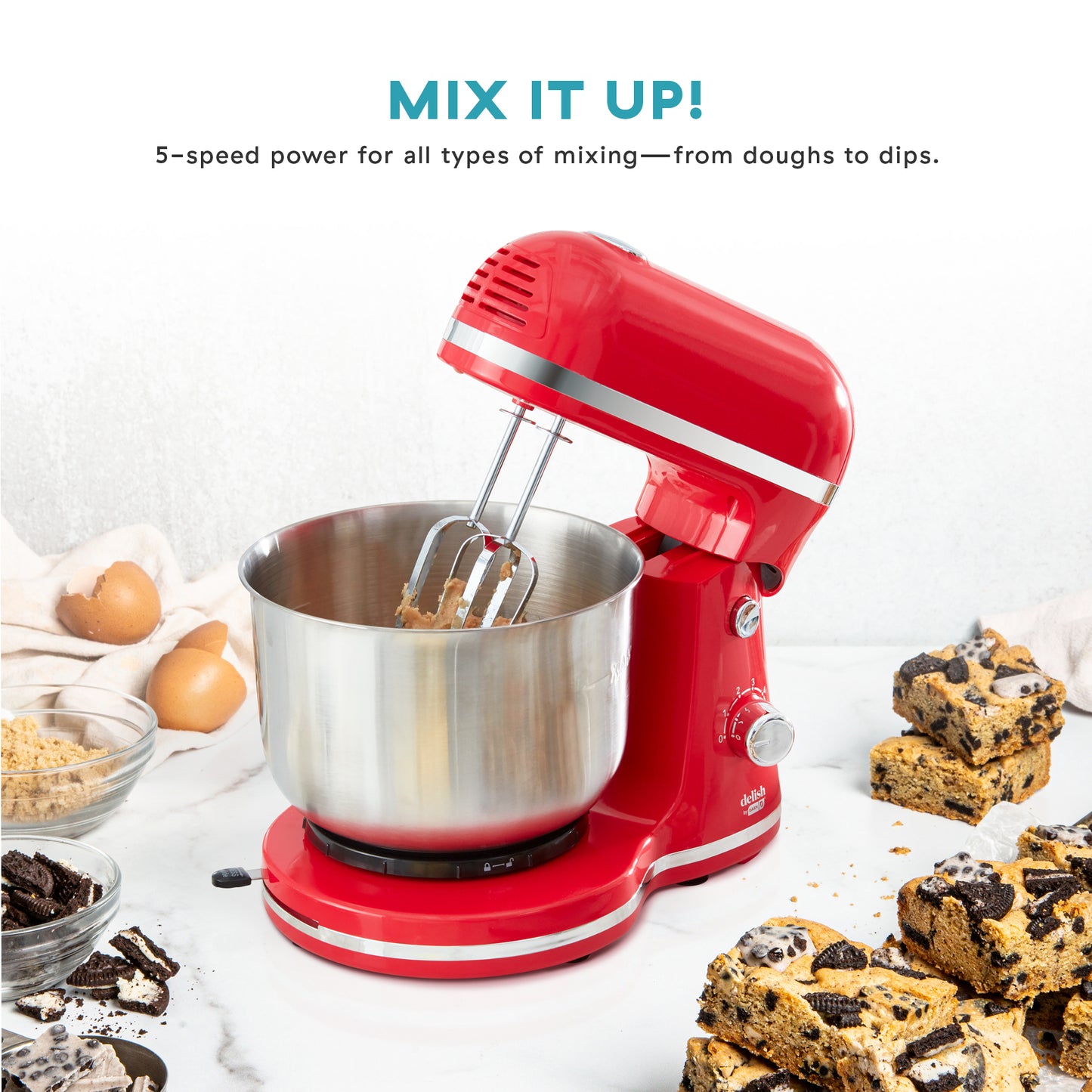 Delish by Dash Stand Mixer mixers Dash   