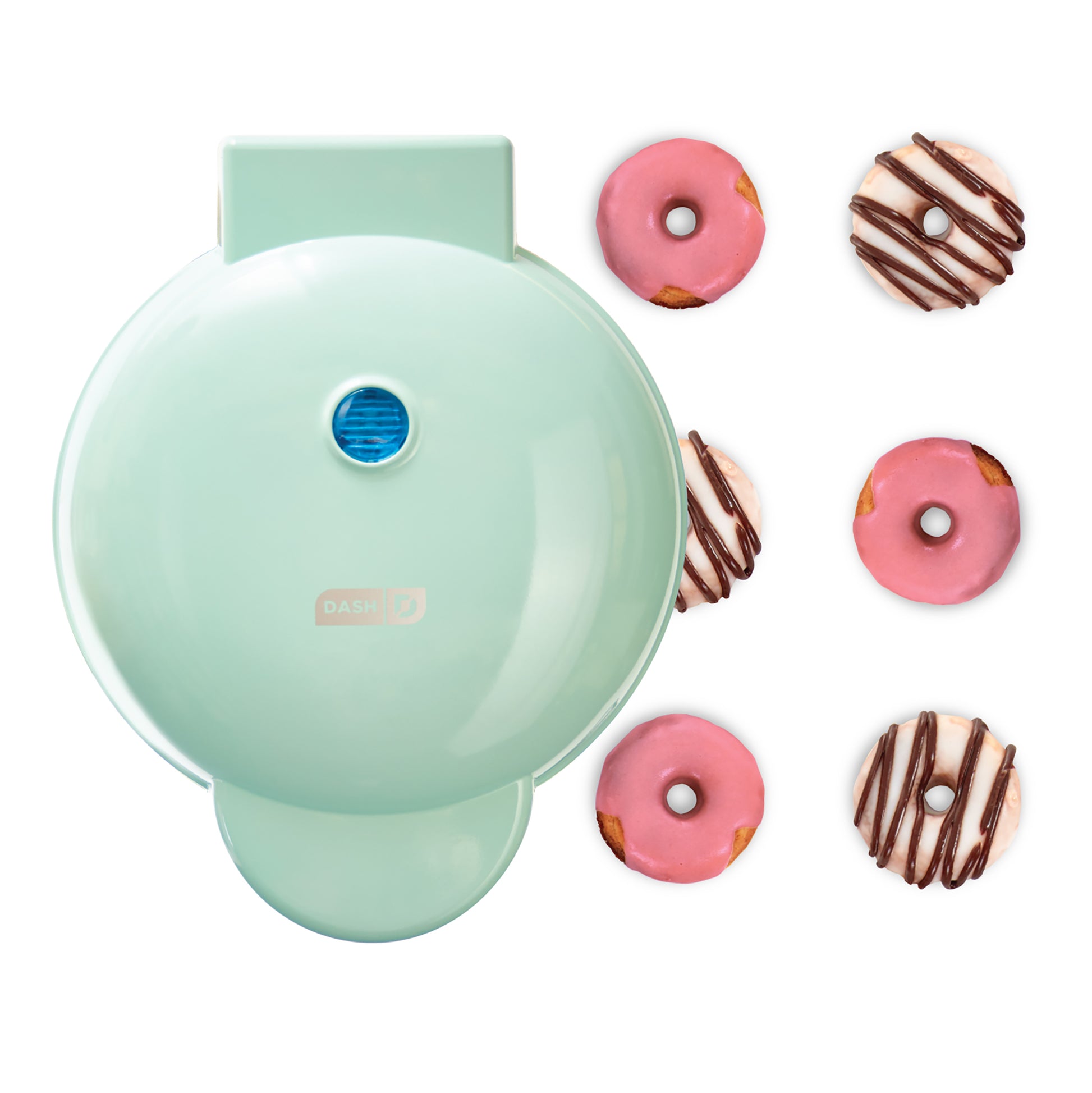 Express Mini Donut Maker Specialty Dash Aqua  